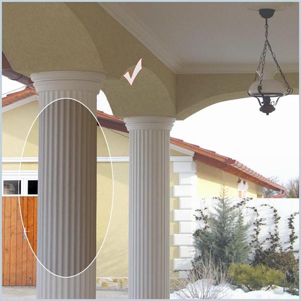 Säulendekoration mit "Wiesemann FP11"