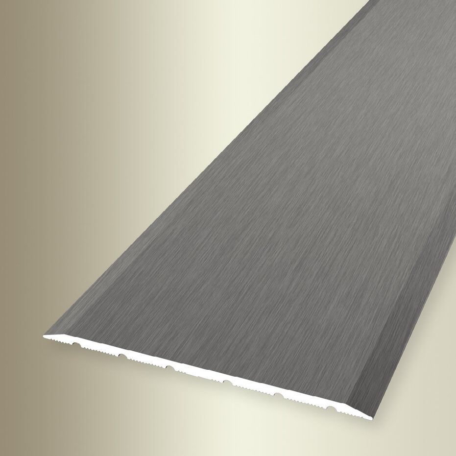 Perfil de transición Küberit, altura 3 mm, ancho 80 mm, tira de transición, aluminio anodizado