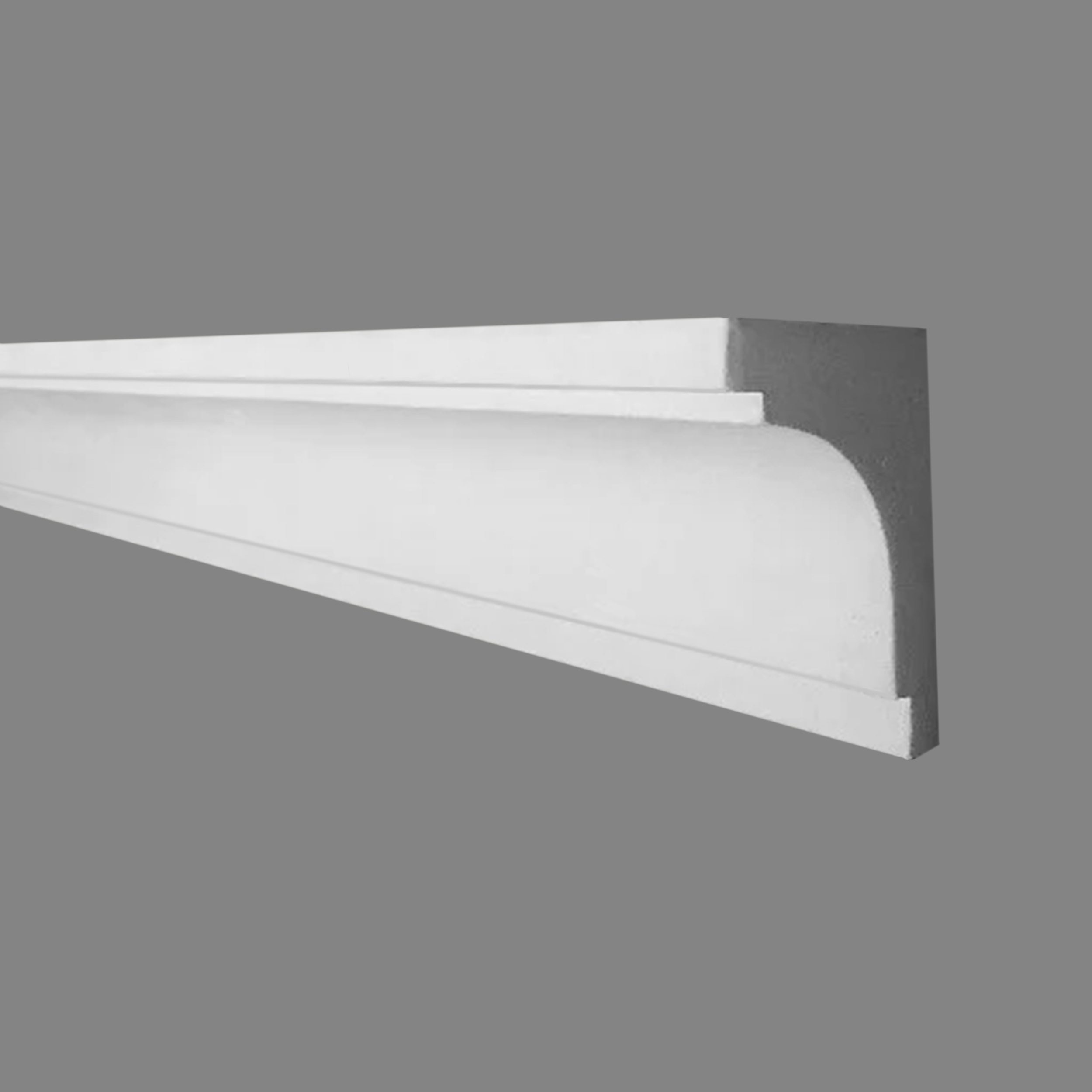 PROVISTON molduras de escayola Ingolstadt 60 x 80 x 1000 mm Molduras de yeso