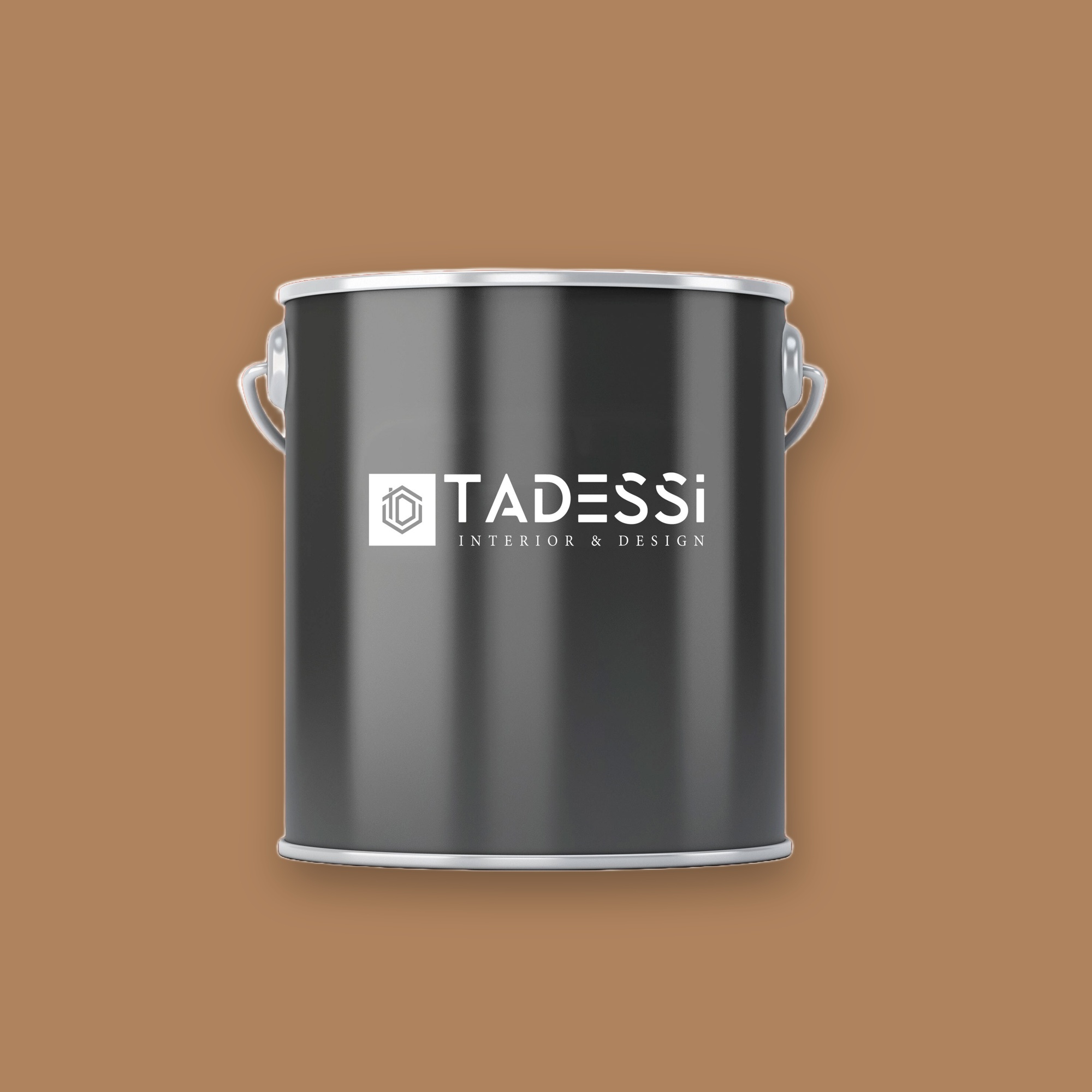 TADESSI Wall Select - Pintura de pared beige - Madera - Pintura de interior de alta calidad - Color intenso