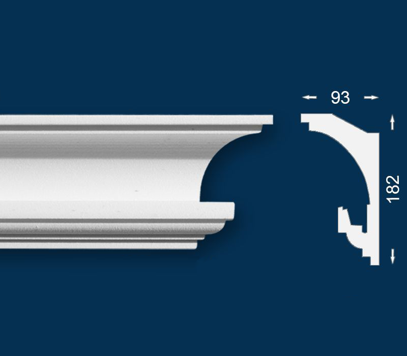 Lichtleiste "Wiesemann LL2" - Stuckleiste für indirekte Beleuchtung 2