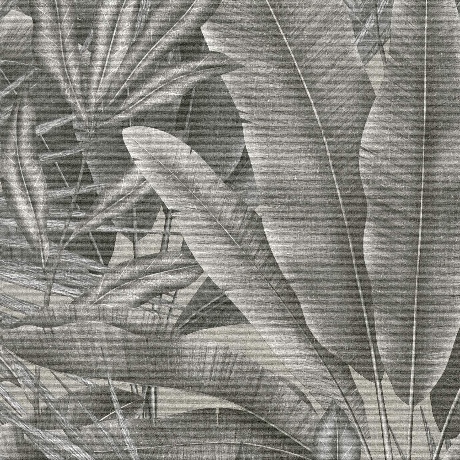 A.S. Creation Historias de la vida 396473 Papel pintado no tejido Botánico 0,53 x 10,05 m Gris