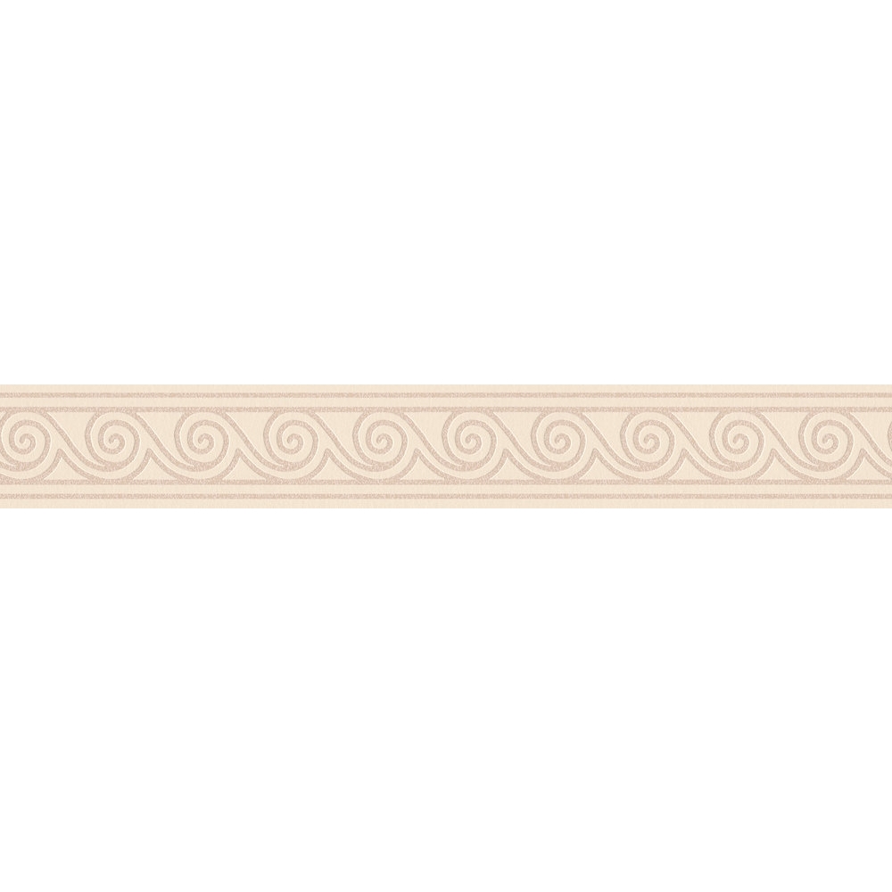 A.S. Creation Only Borders 11 384058 Cenefa no tejida Papel pintado a rayas 5,00 x 0,08 m Beige