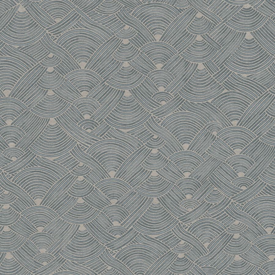 A.S. Creation Nara 387421 Papel pintado no tejido Estampados y motivos 10,05 x 0,53 m Azul