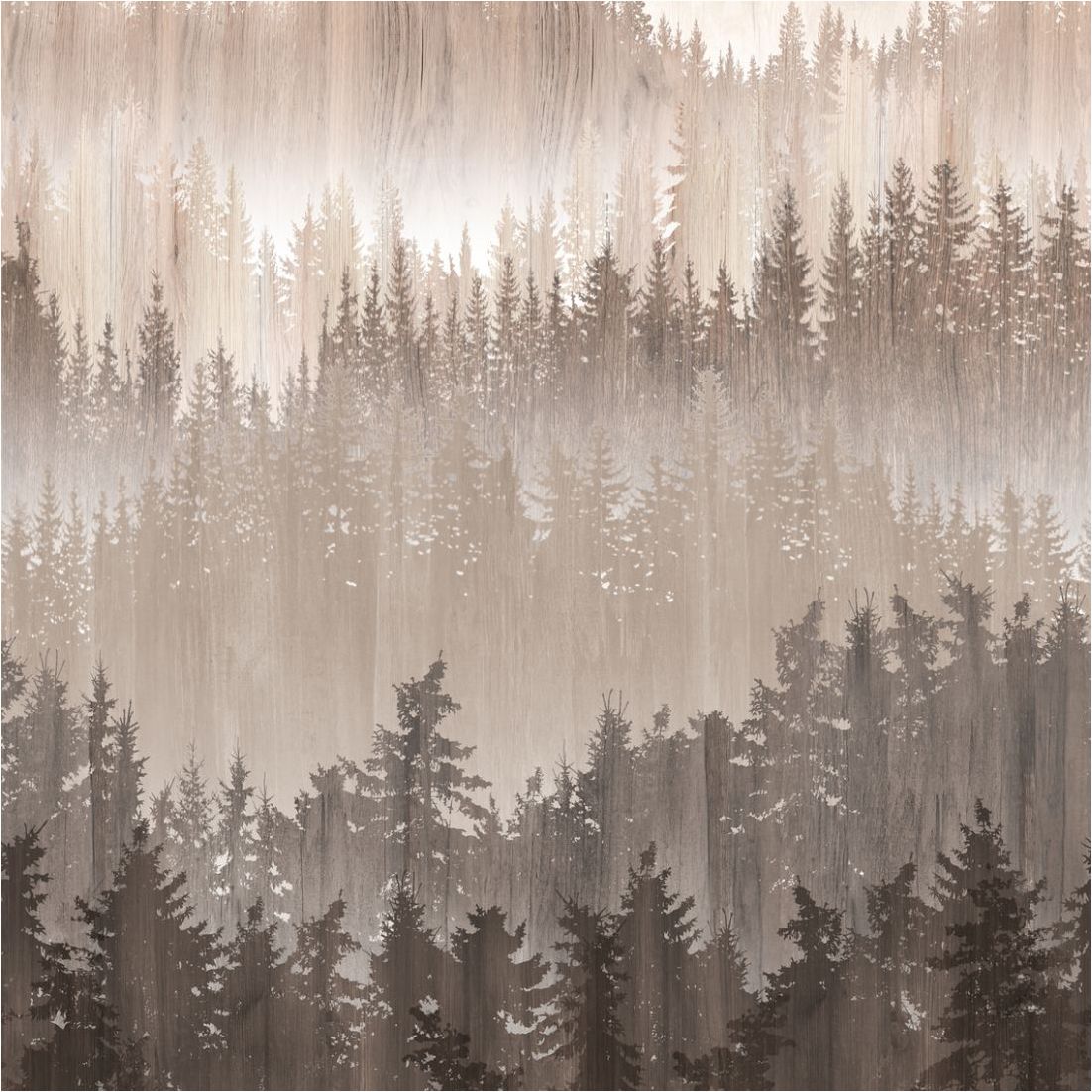 Papel pintado fotográfico 391812 Historias Metropolitanas Estilos de viaje Estructuras marrón bosque Tela no tejida A.S. Création