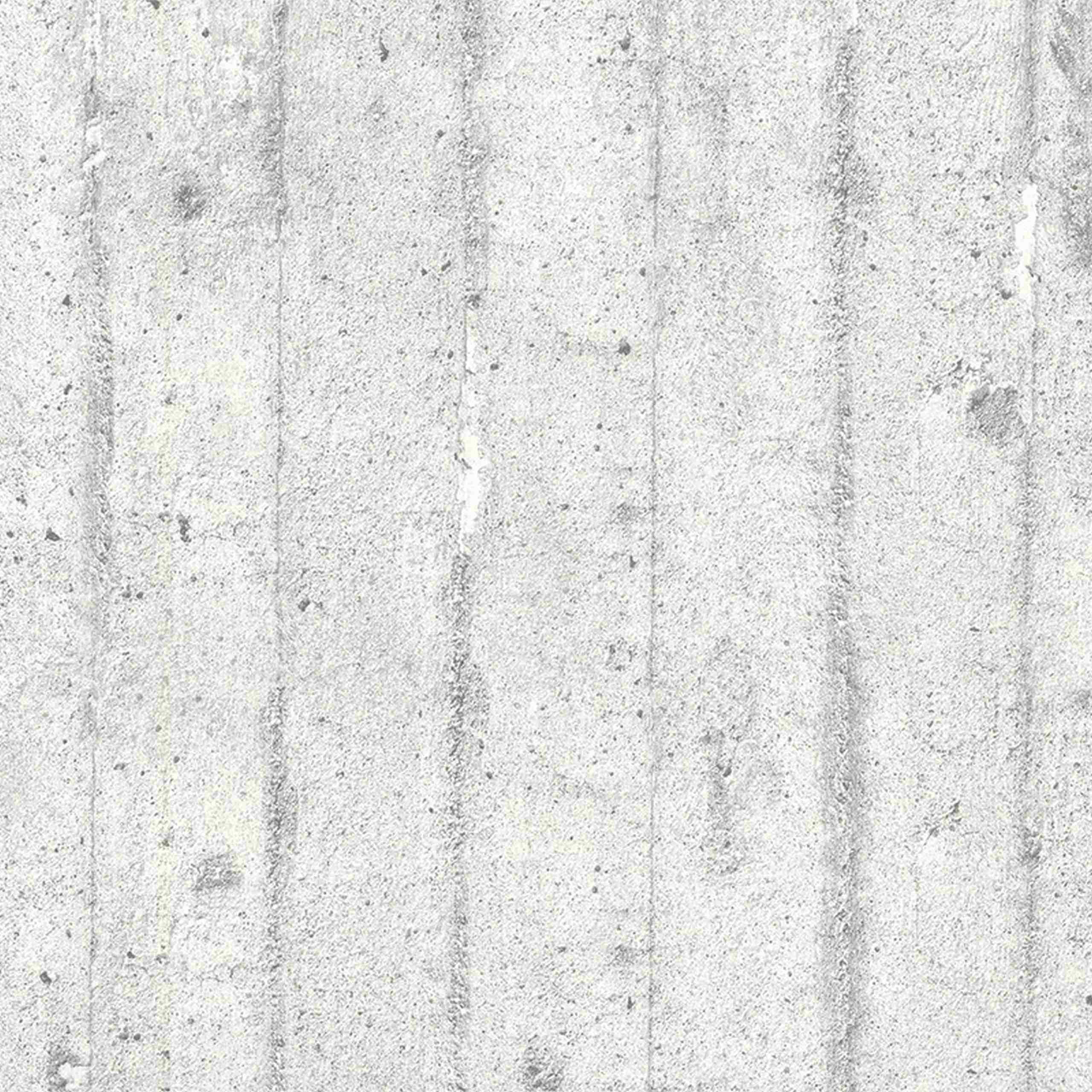 A.S. Creation Hormigón y más 713711 Papel pintado no tejido Aspecto piedra 0,53 x 10,05 m Gris