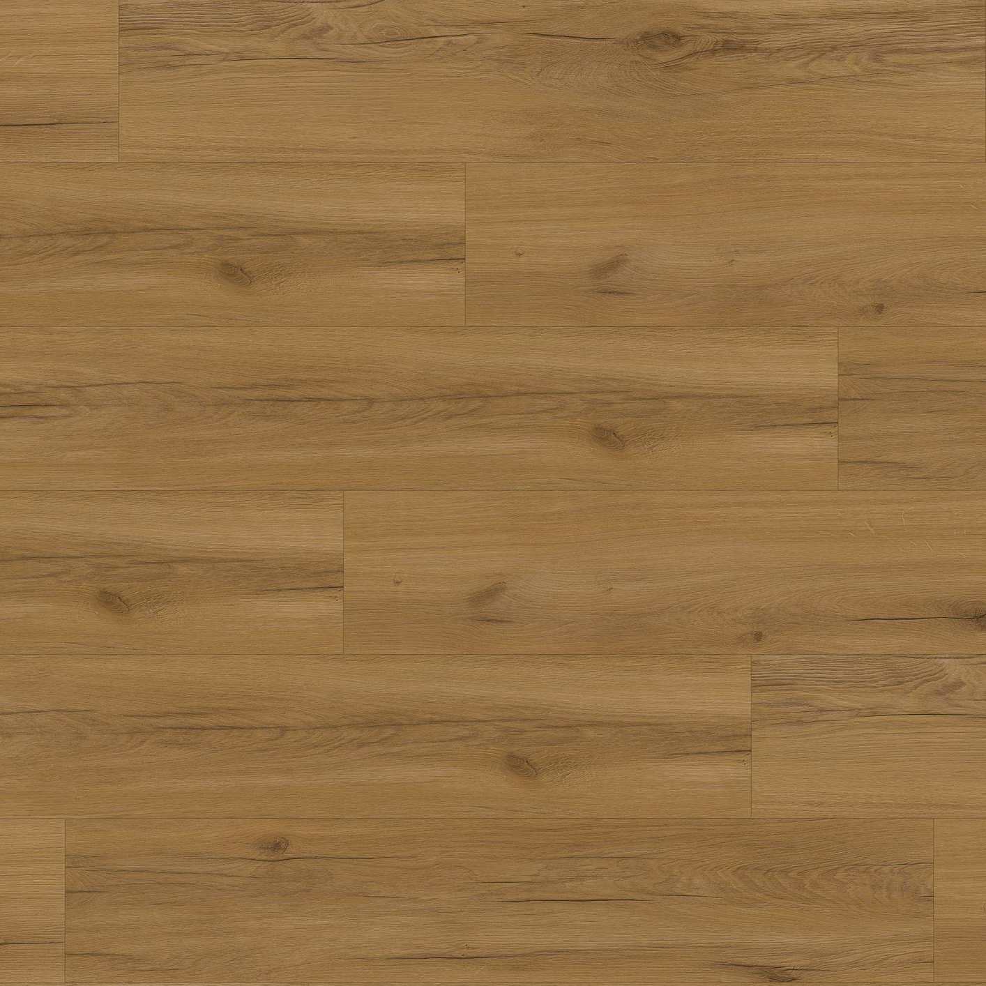 Suelo vinílico rígido, suelo de diseño, 1220 x 225 x 5 mm, vinilo clic, aspecto madera, marrón roble, NKL31