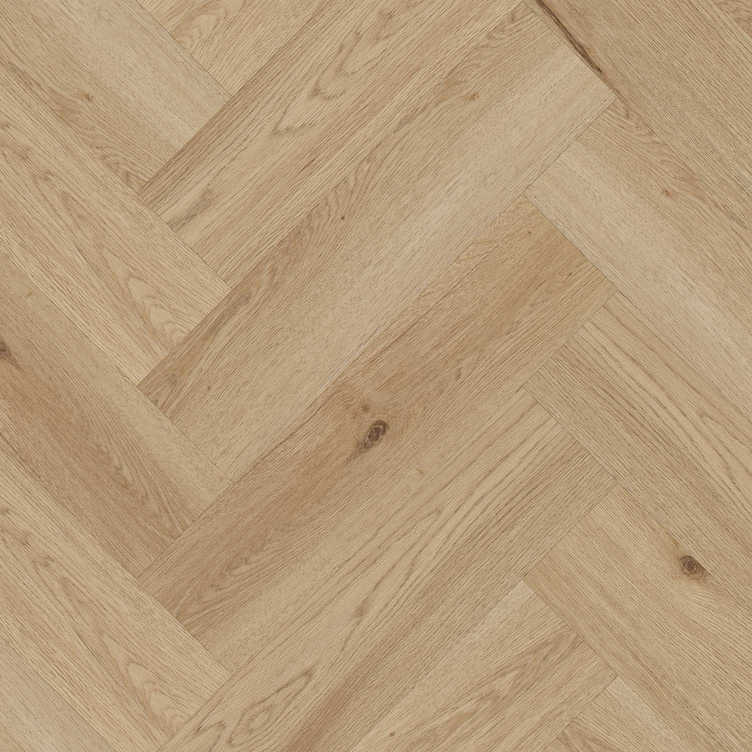 Suelo vinílico AMARON Herringbone Dryback Roble Yankee 616 x 154 x 2,5 mm Vinilo adhesivo Marrón NKL42