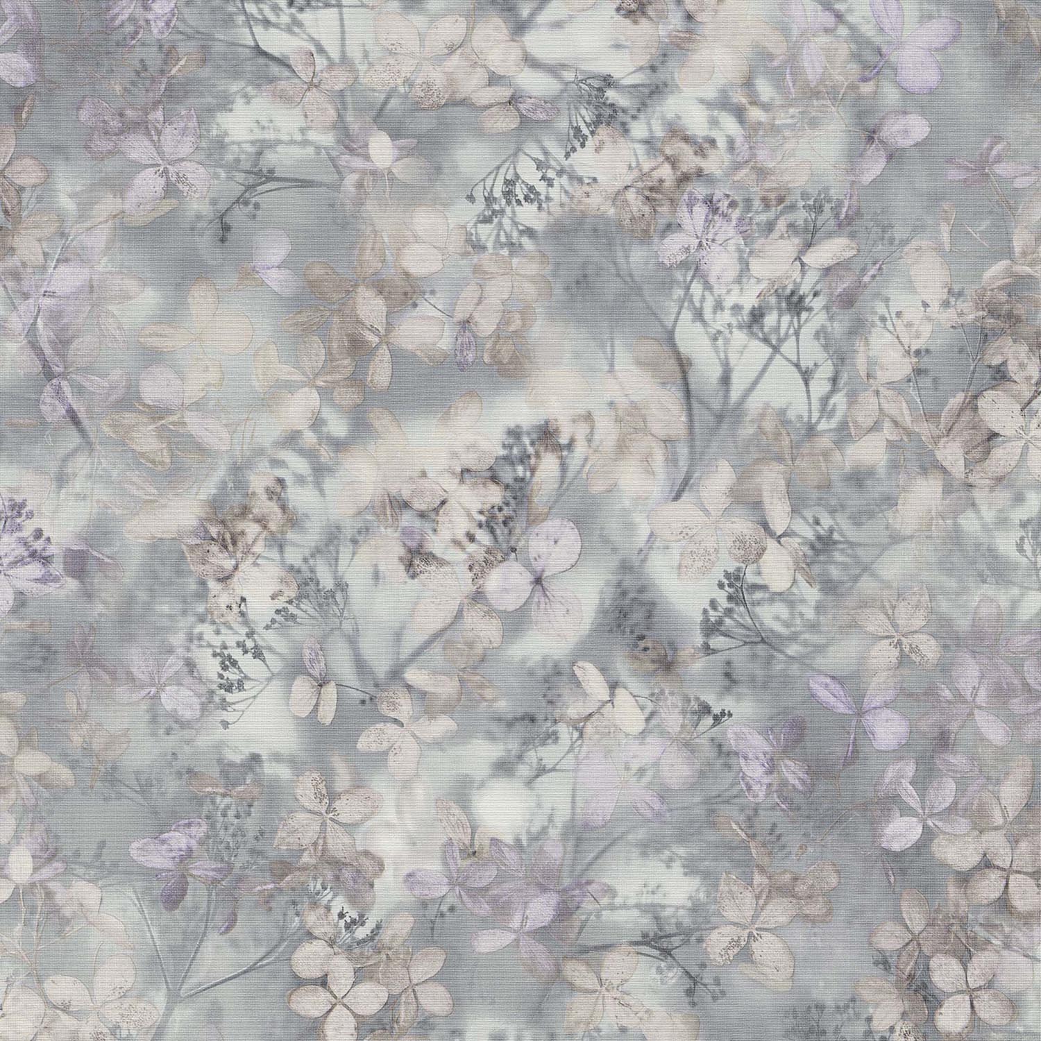 Papel pintado no tejido 10415-31 flores florales 0,53 x 10,05 m Juego de luces Erismann