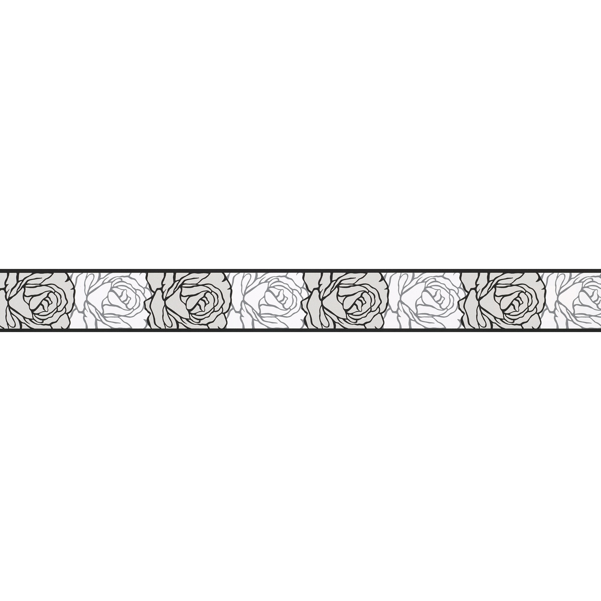 A.S. Creation Stick Ups 905024 Borde no tejido Borde 0,05 x 5 m Gris