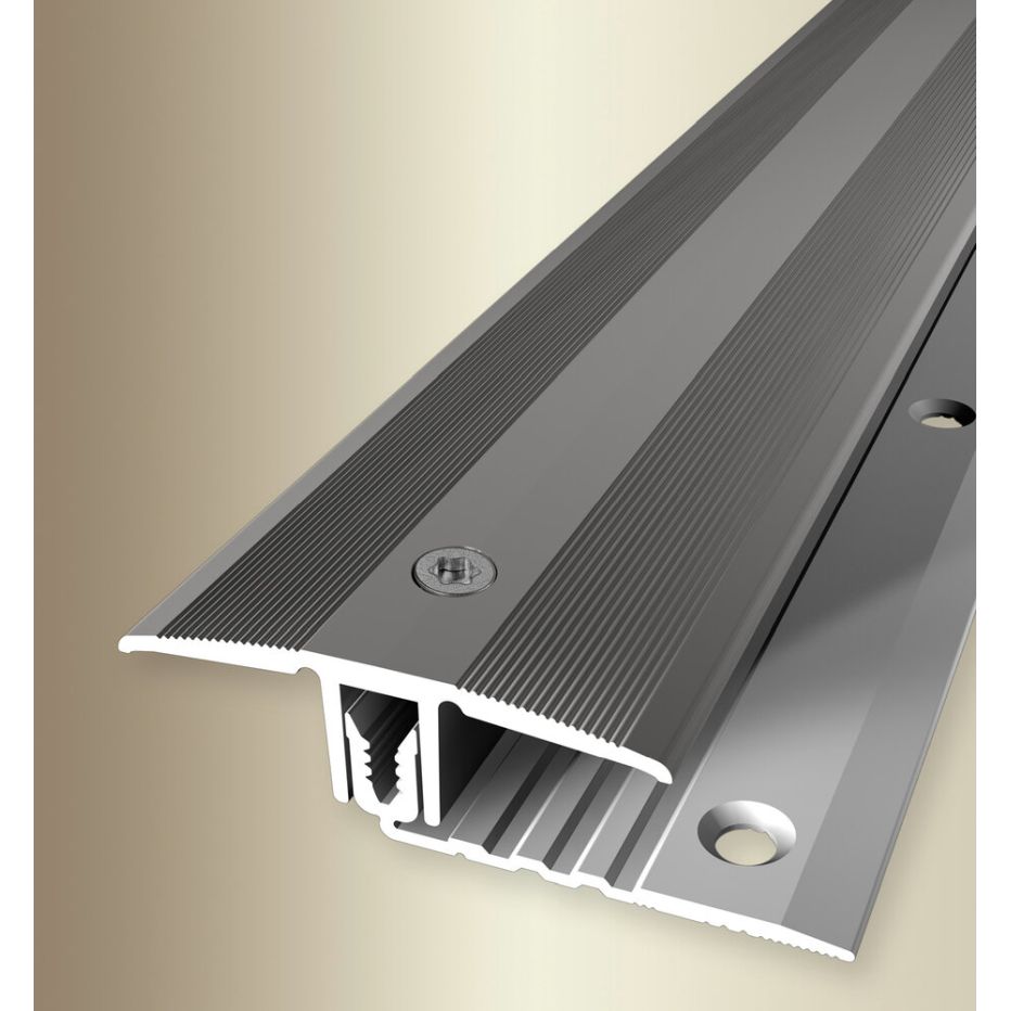 Perfil de transición PROVISTON, ancho 44 mm, altura de borde 7-18 mm, tira de transición