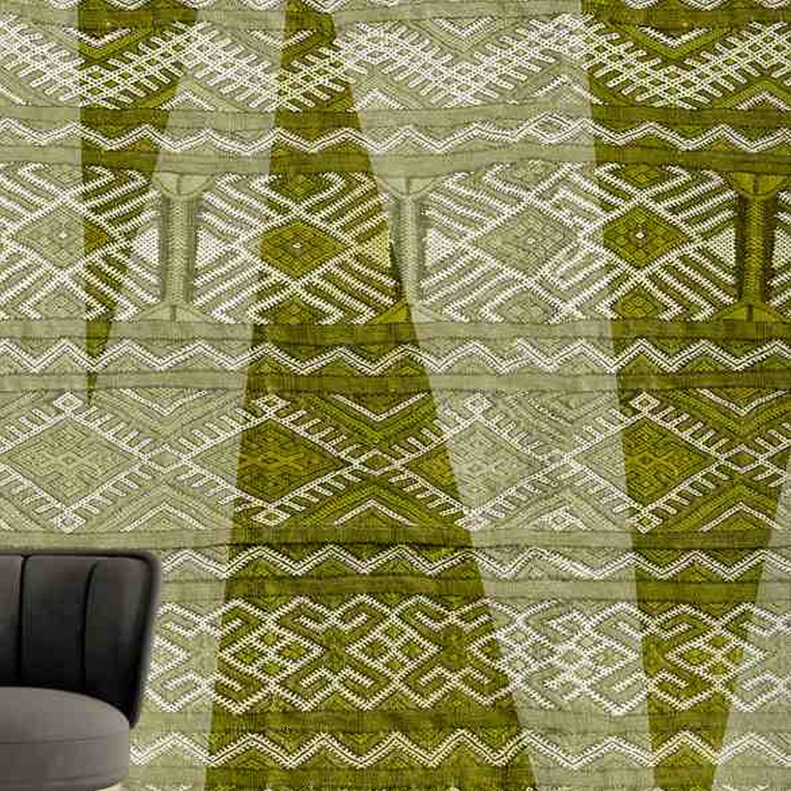 A.S. Creation Atelier 47 DD117375 Fotomural Tejido no tejido 500 x 270 cm Oriental Verde