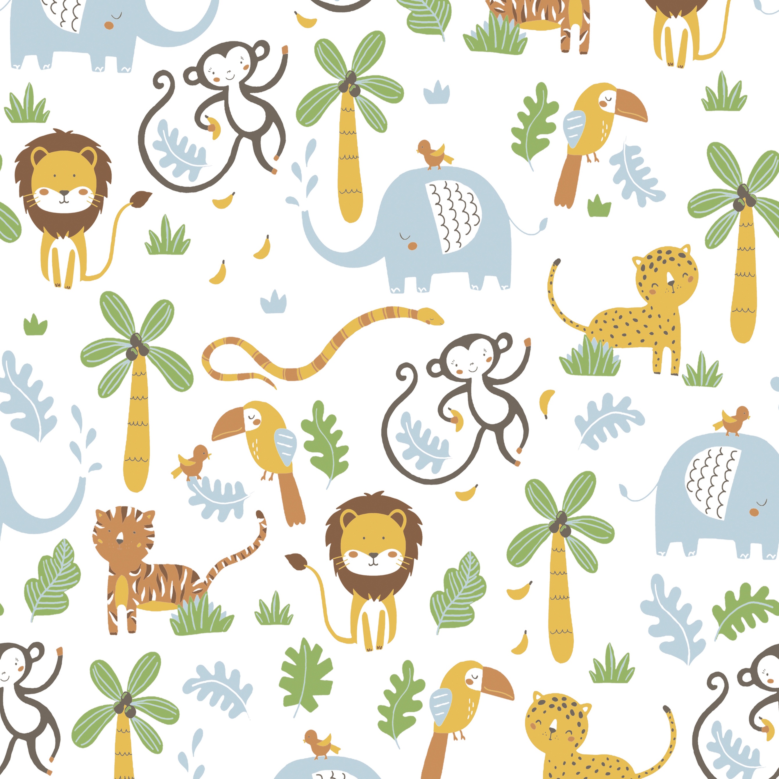 A.S. Creation Little Love 381152 Papel pintado no tejido Aspecto natural 0,53 x 10,05 m Colorido