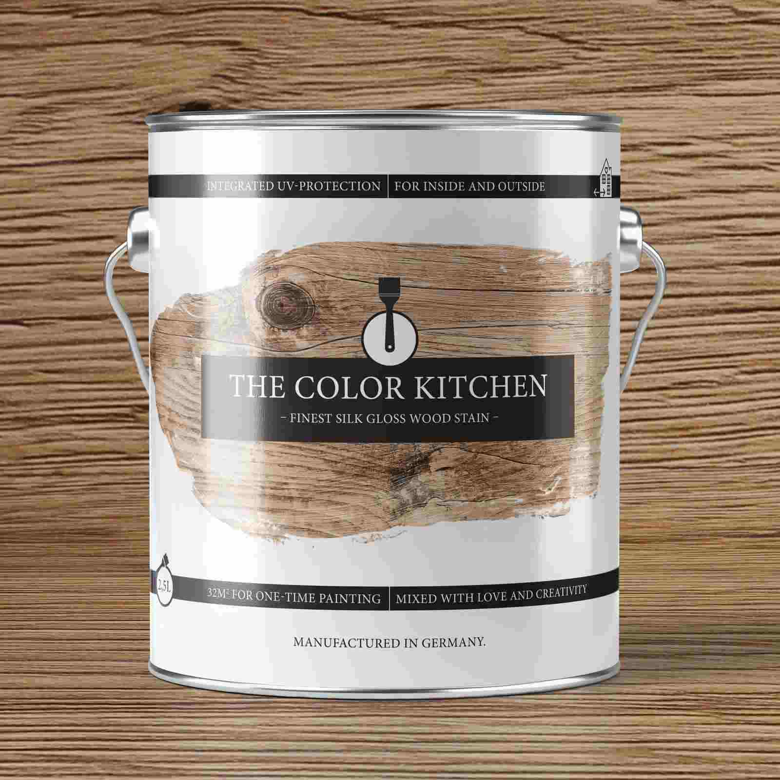 Tinte para madera de roble The Color Kitchen Roble protector Uso interior y exterior, acabado satinado