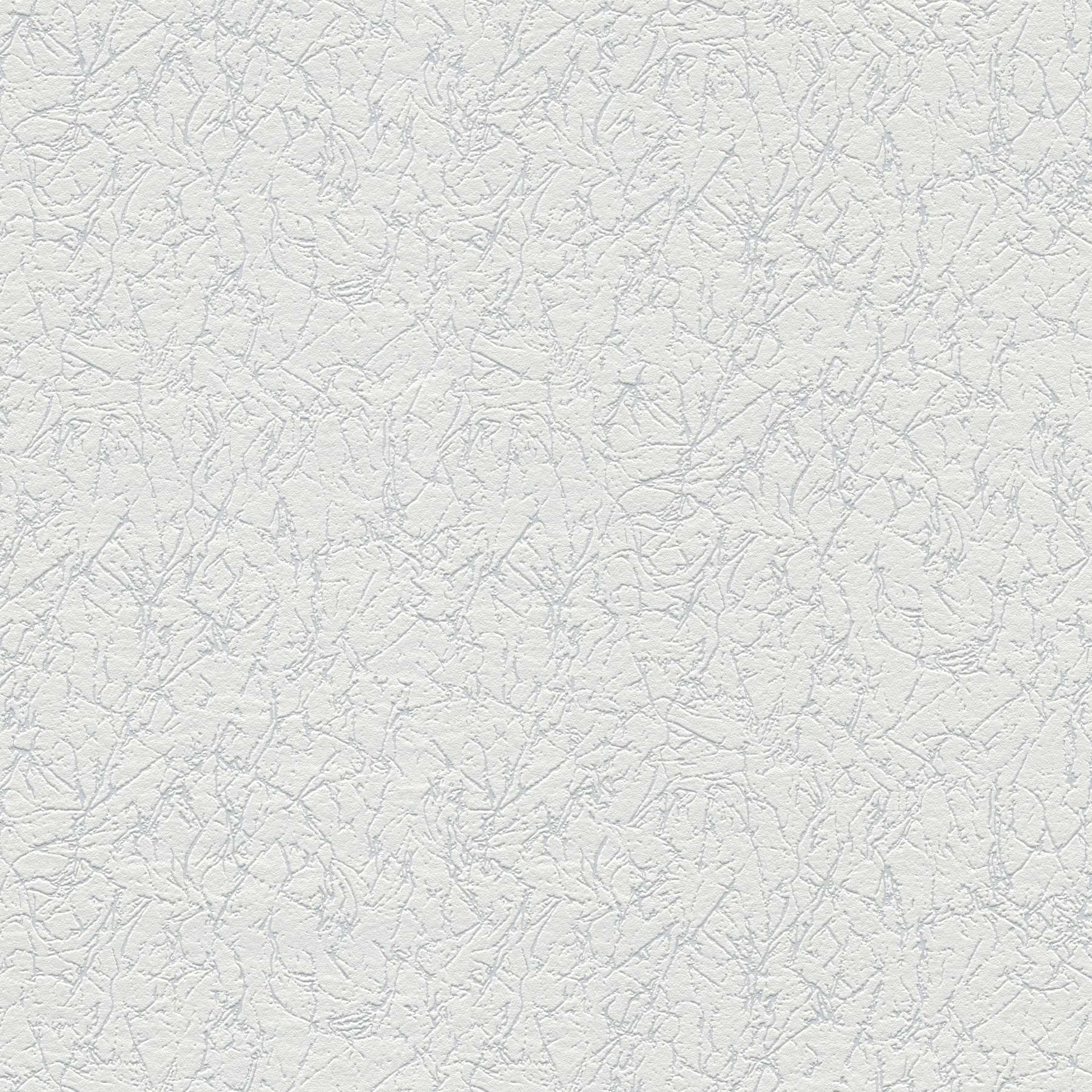 A.S. Creation Papel pintado no tejido Master 265616 Papel pintado no tejido pintable Yeso 0,53 x 10,05 m Blanco