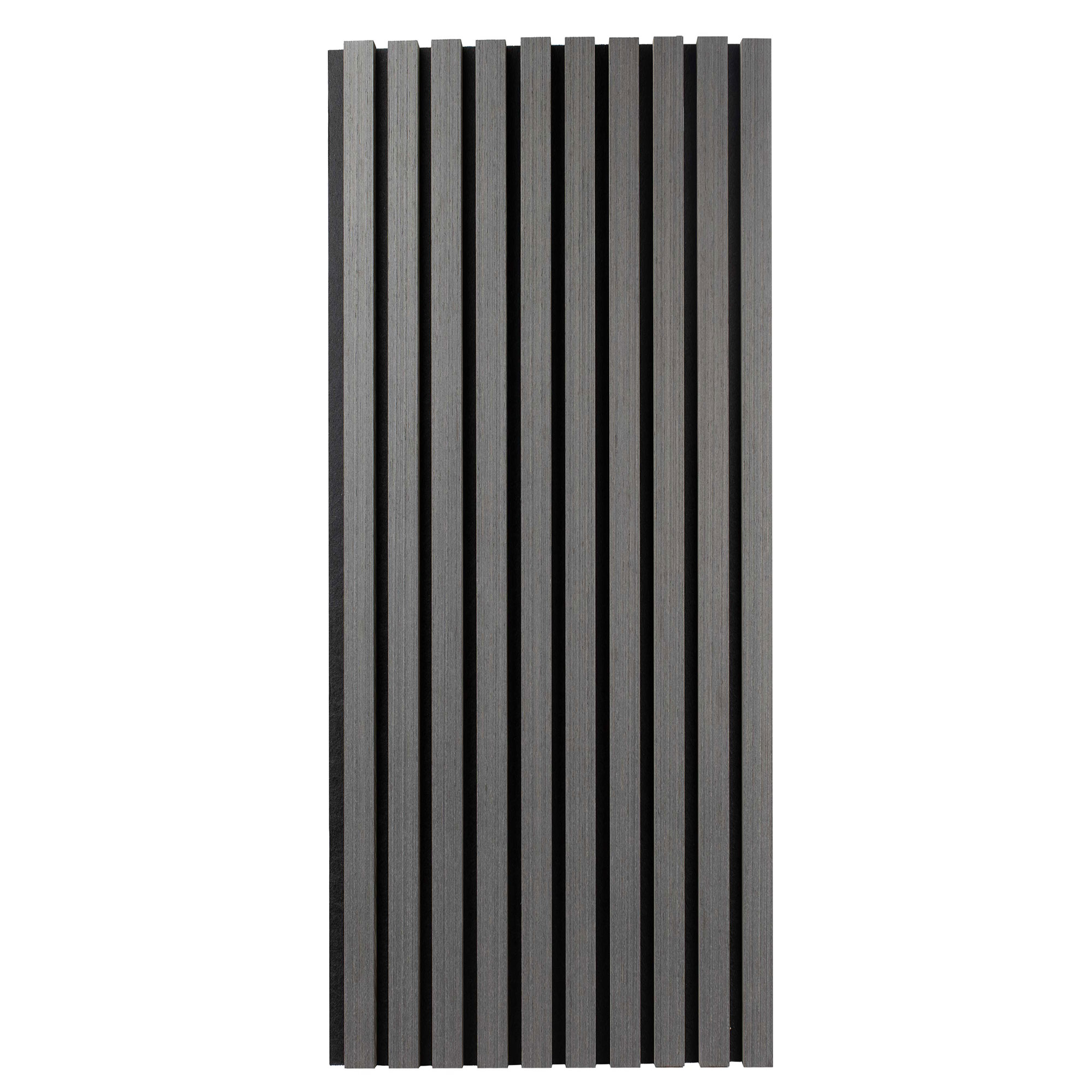 Panel acústico de pared PROVISTON 600 x 1200 x 21 mm Paneles acústicos 3D de MDF color roble oscuro