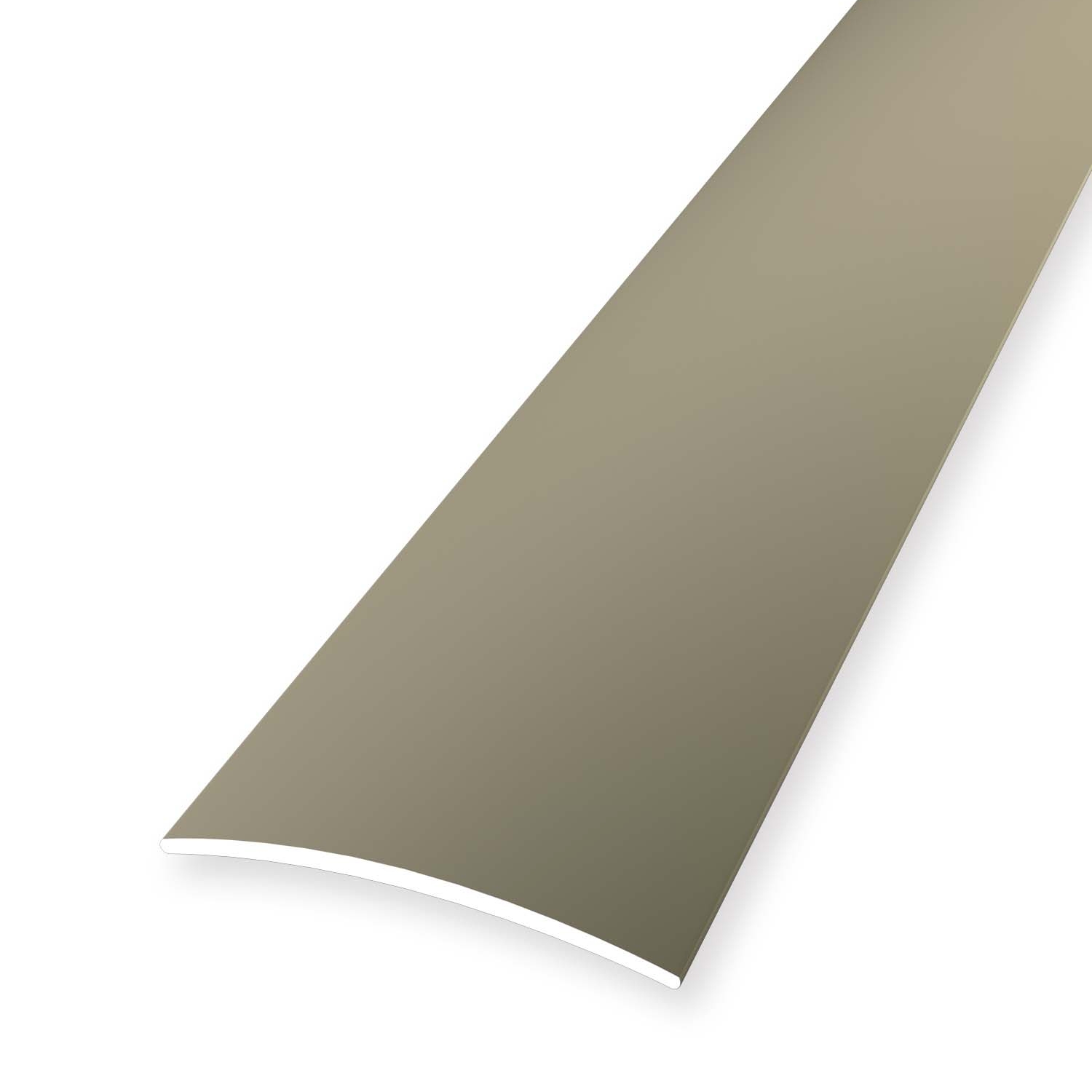 Perfil de transición de aluminio liso de 4 x 30 mm, varias longitudes Küberit