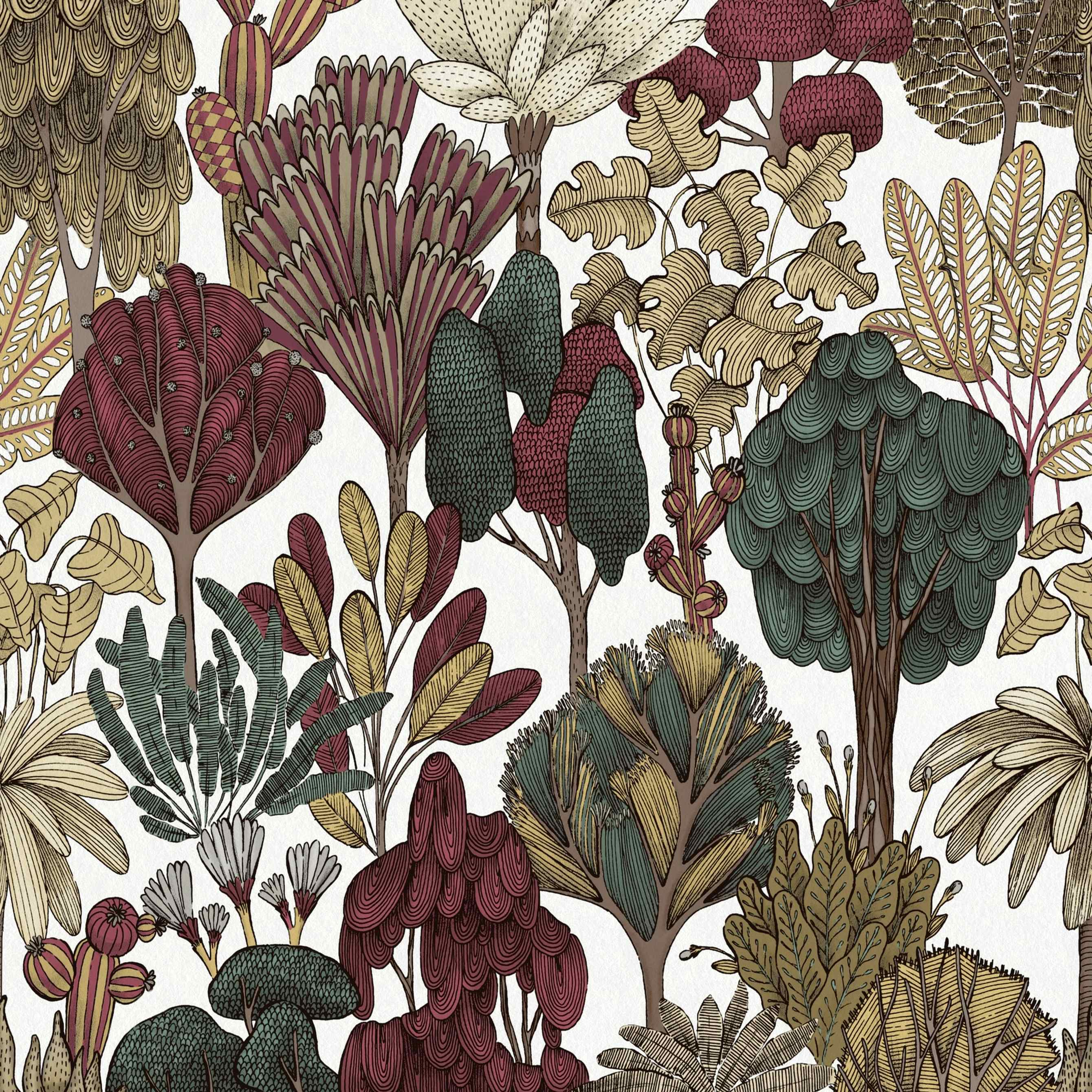 A.S. Creation Impresión Floral 377577 Papel pintado no tejido Aspecto natural 0,53 x 10,05 m Colorido