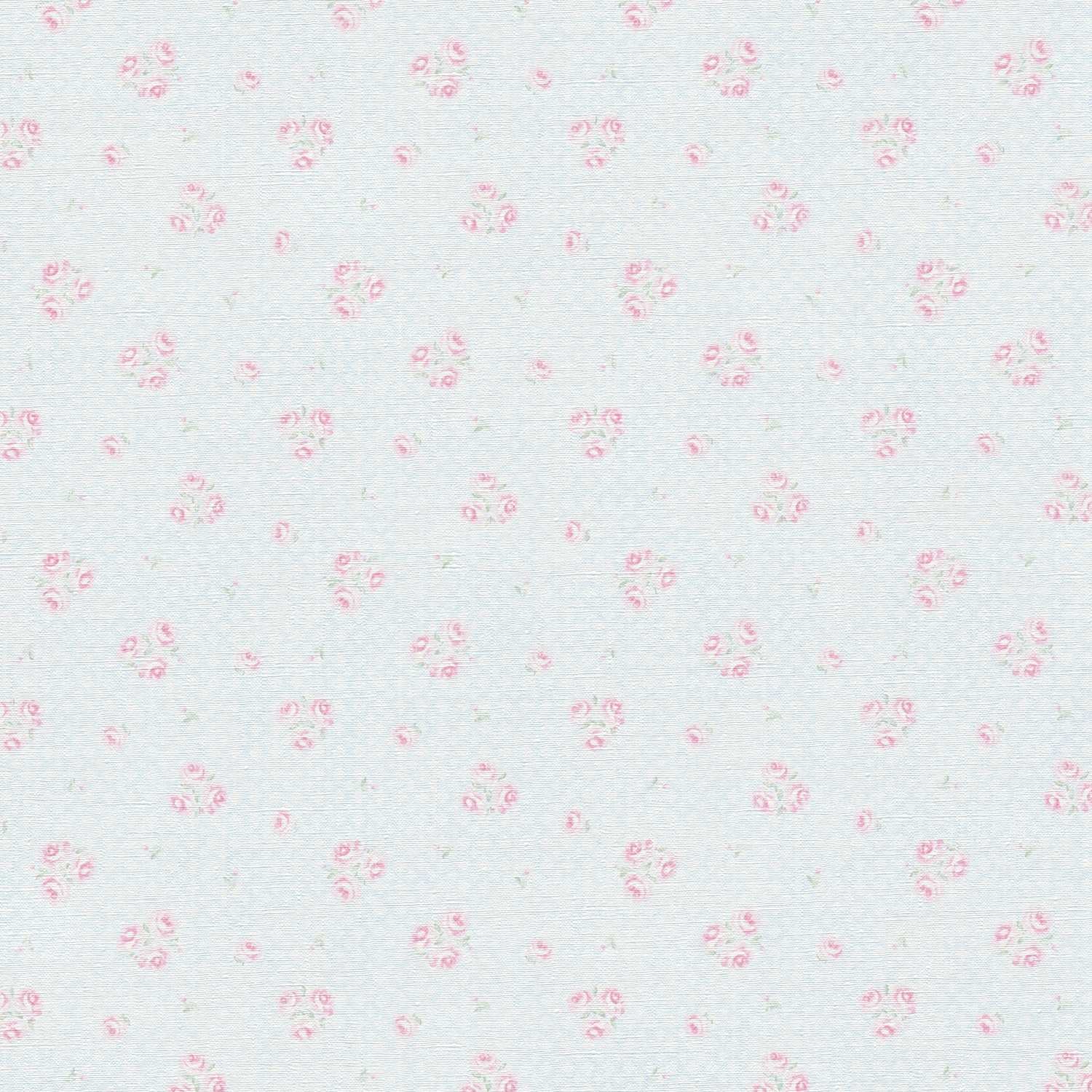 A.S. Creation Maison Charme 390671 Papel pintado no tejido Diseño floral 10,05 x 0,53 m Azul