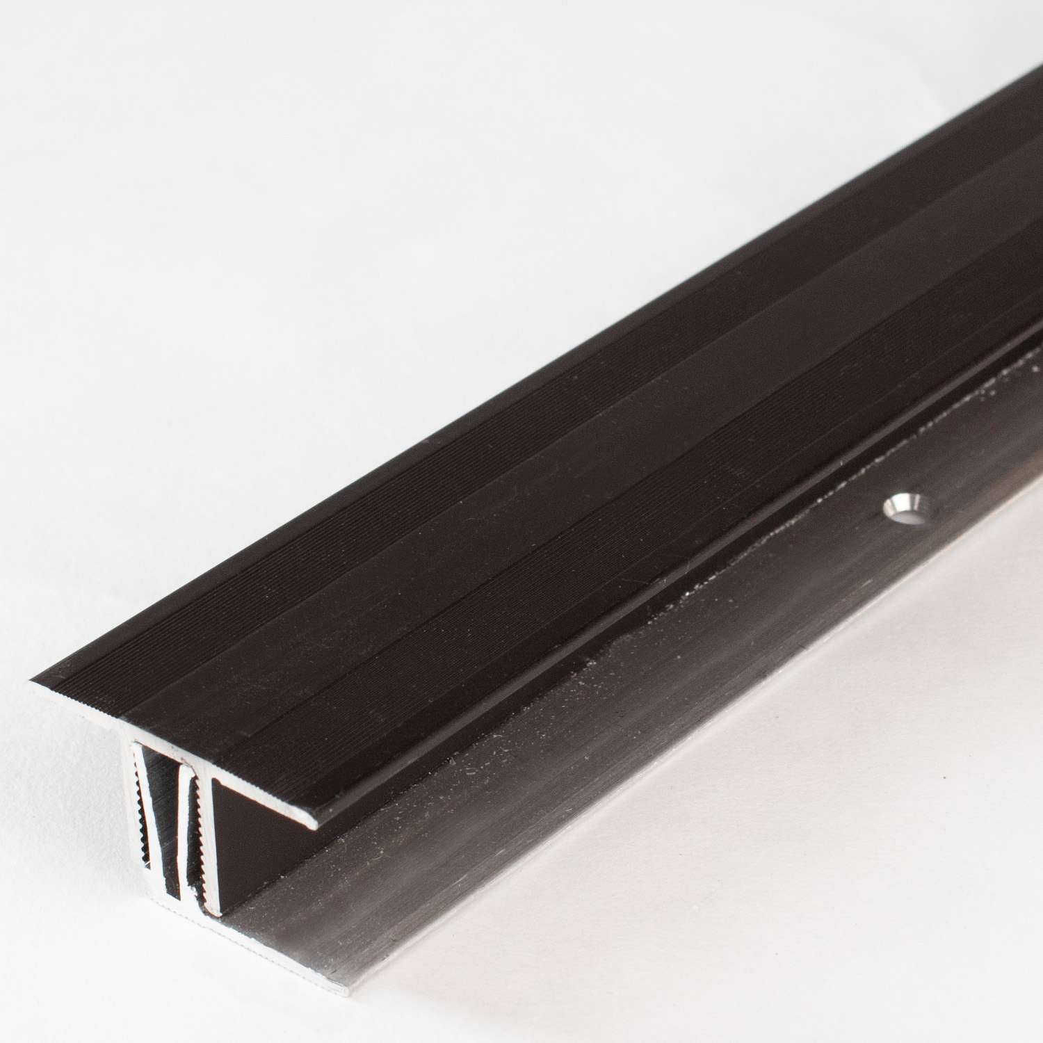 Perfil de transición PROVISTON Southgate, altura de borde 15-24 mm, tira de transición, aluminio anodizado