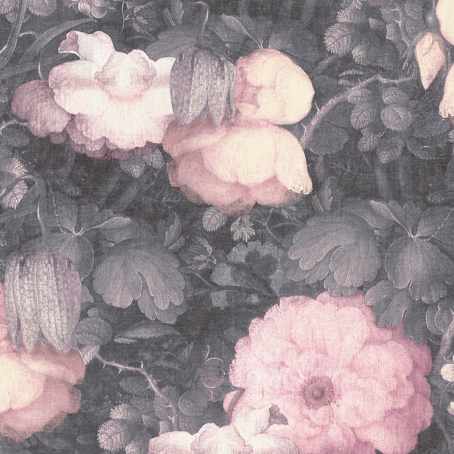 A.S. Creation Metropolitan Stories 369212 Papel pintado no tejido Diseño floral 0,53 x 10,05 m Rosa