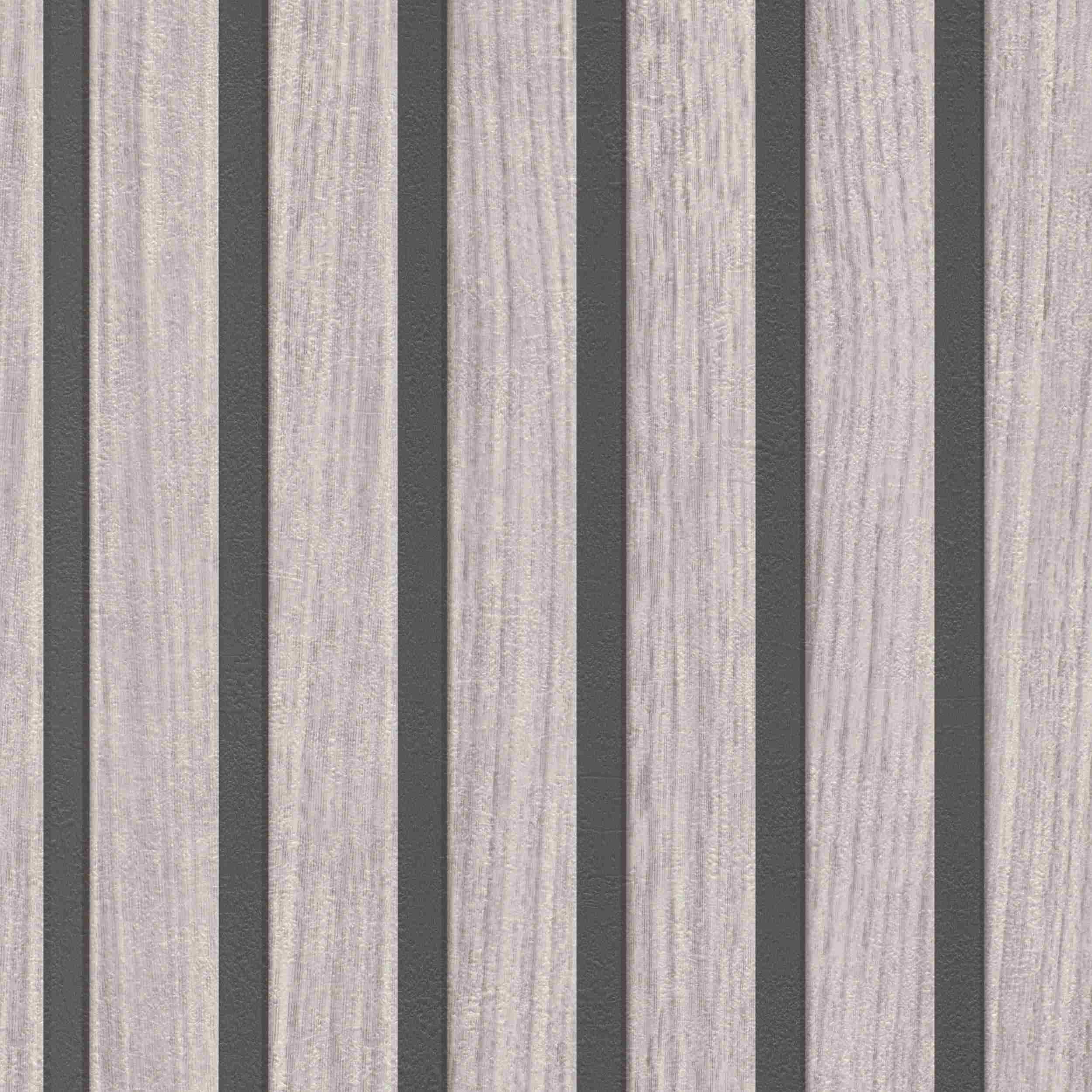 Papel pintado Rasch Selection 278415 0,53 x 10,05 m Rayas Ondas Gris