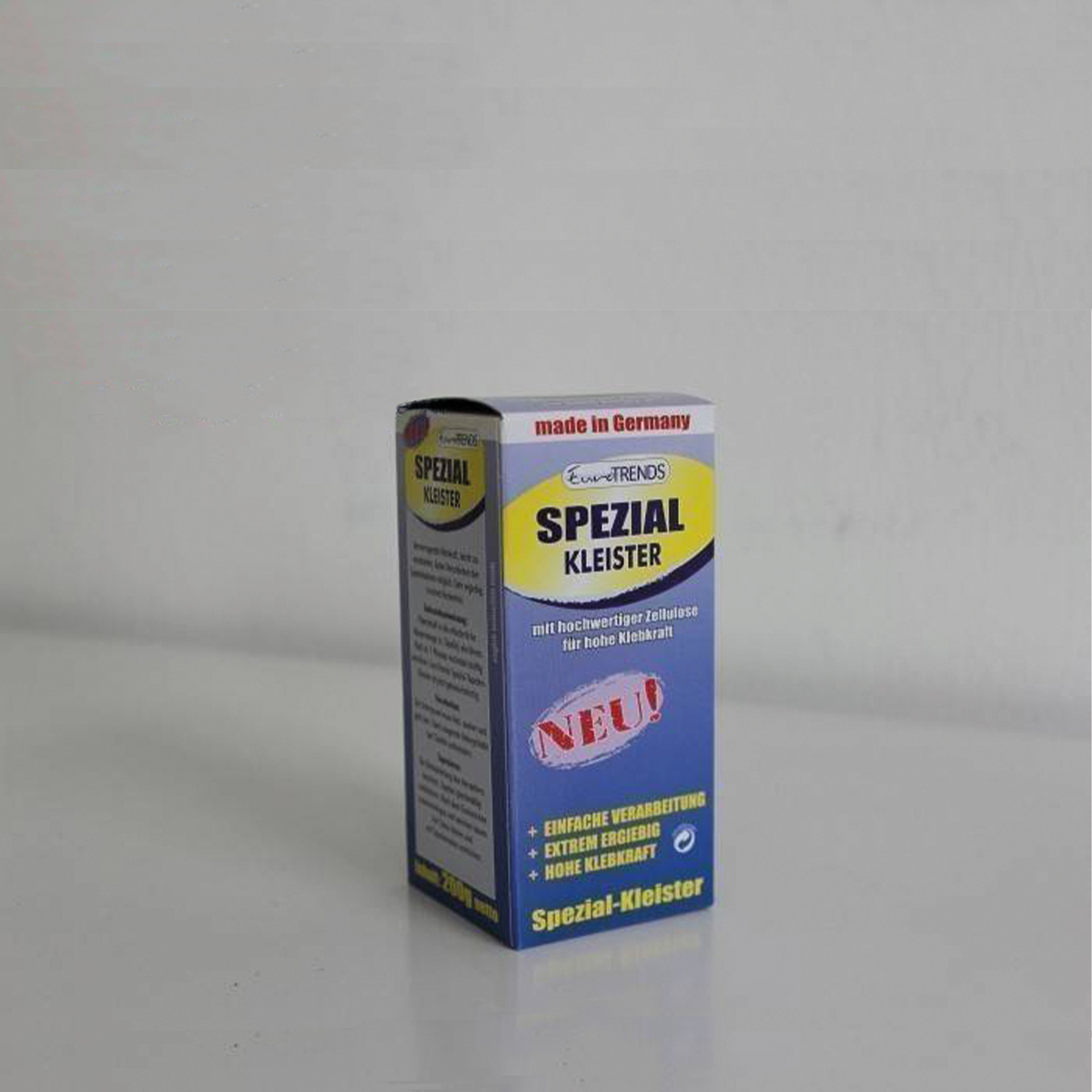 Cola especial para papel pintado Cola para papel pintado con reverso de papel 200 gramos