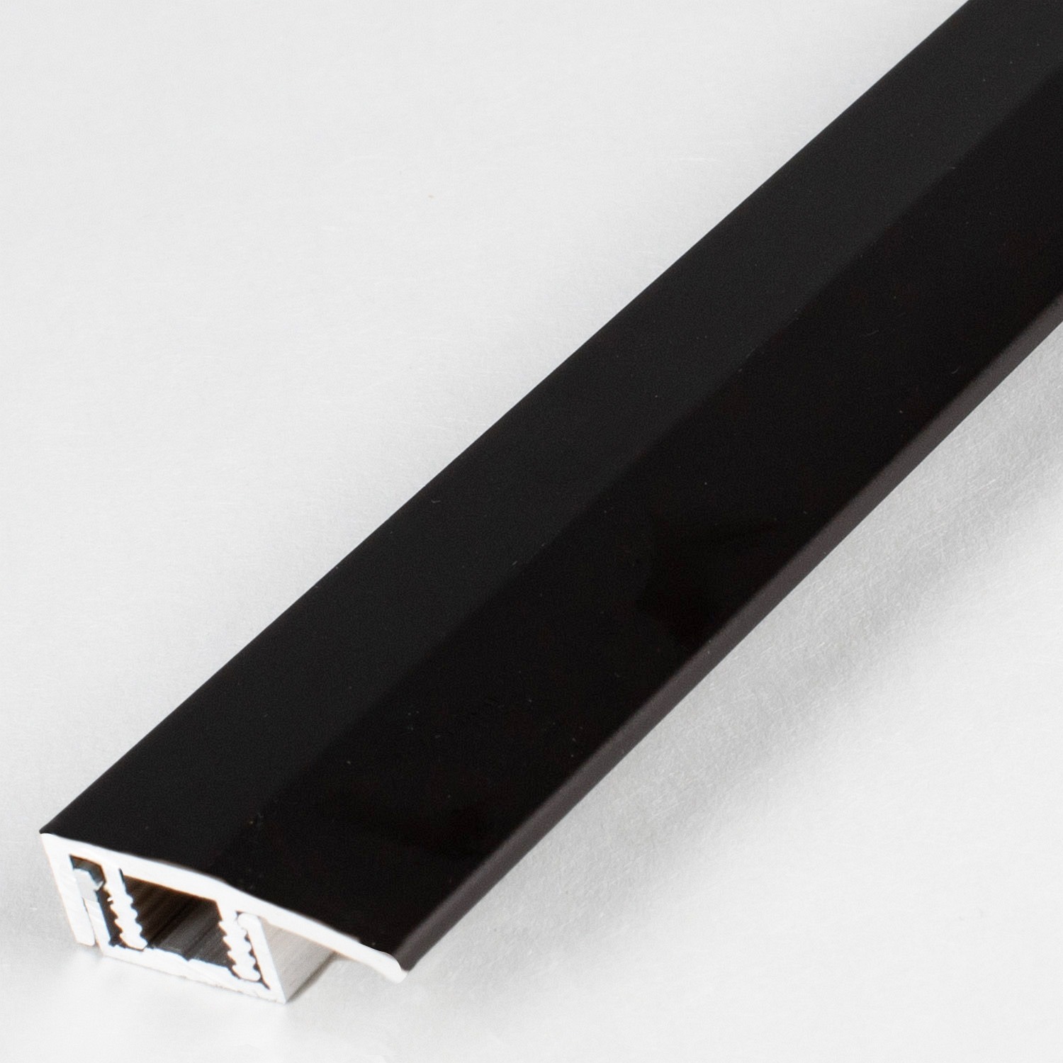 Perfiles de canto y acabado PROVISTON Scranton B, altura de canto de 23 mm, aluminio anodizado de 4 a 7 mm