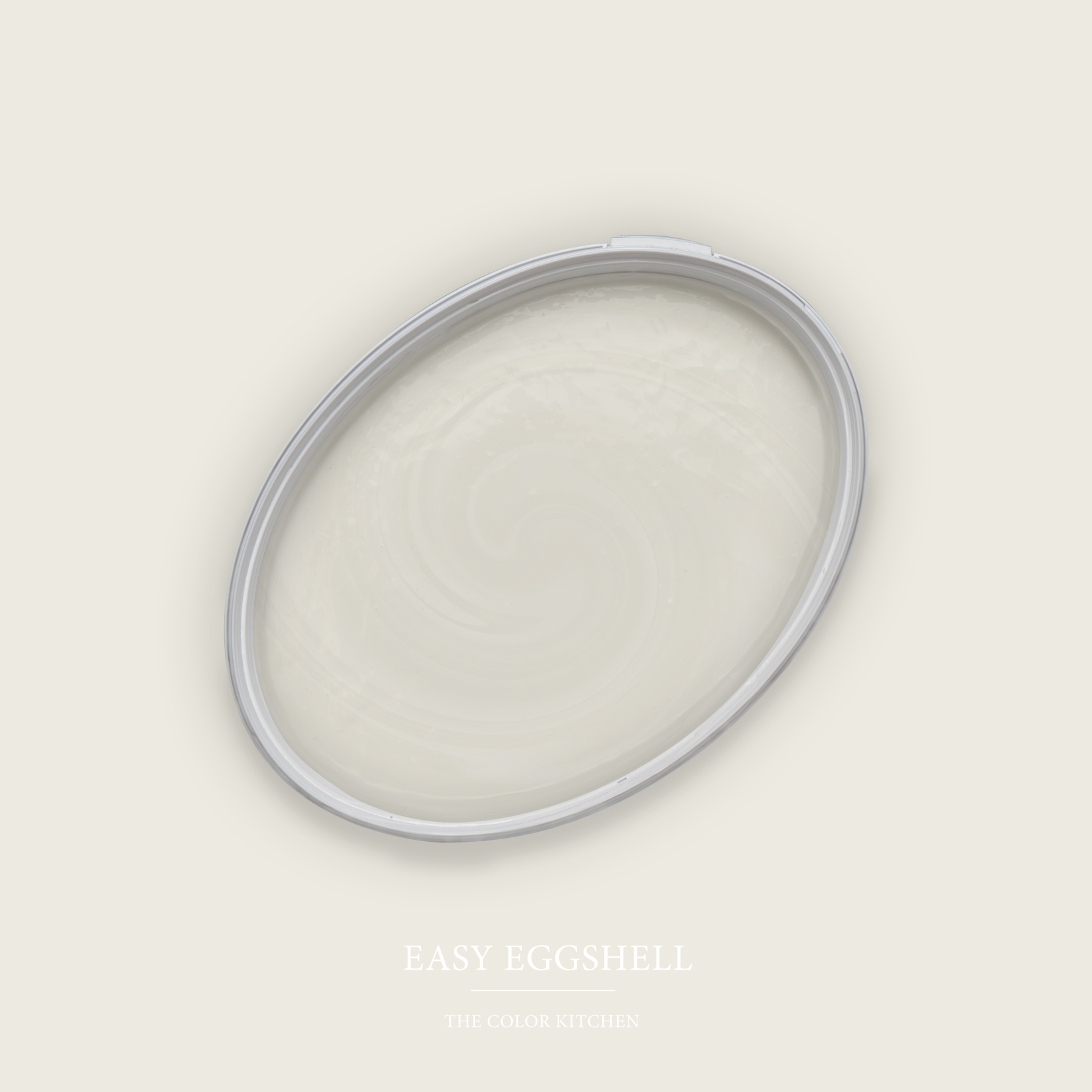 Pintura para paredes, gris mate The Color Kitchen Easy Eggshell Pintura de emulsión interior exclusiva, alta cobertura
