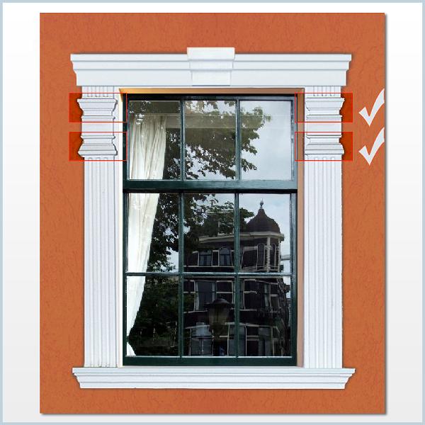 Fassadenzierelement "Callenberg" (Schlussstein)