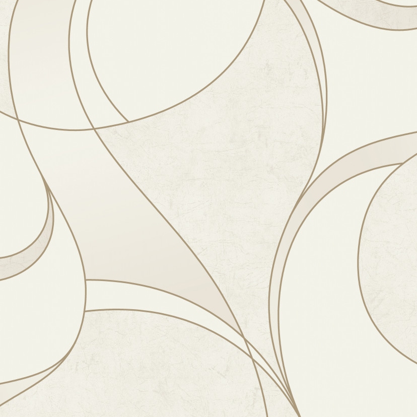 Grandeco Tempo A57215 Papel pintado no tejido Abstracto 10,05 x 0,53 m crema