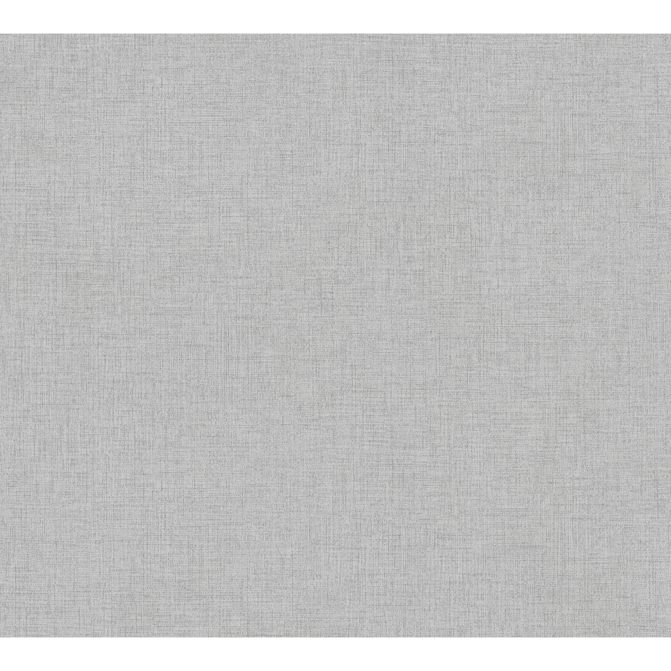 A.S. Creation New Walls 374304 Papel pintado no tejido Color liso Universidad 0,53 x 10,05 m Gris