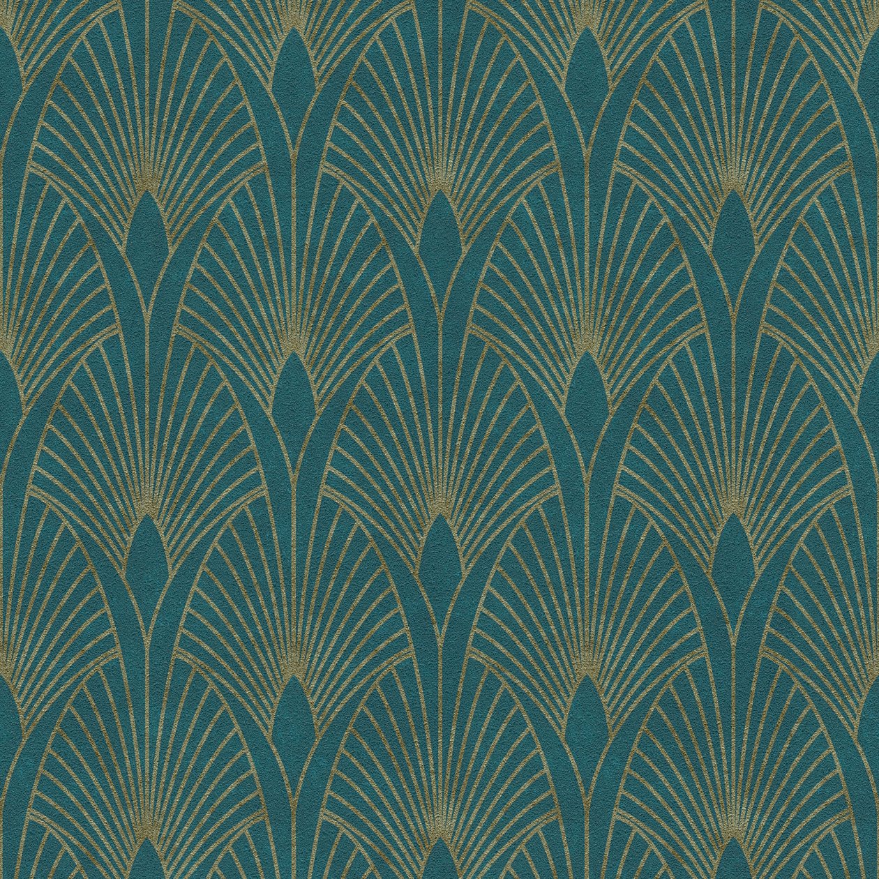 Papel pintado no tejido 374275 verde retro vintage New Walls A.S. Creation