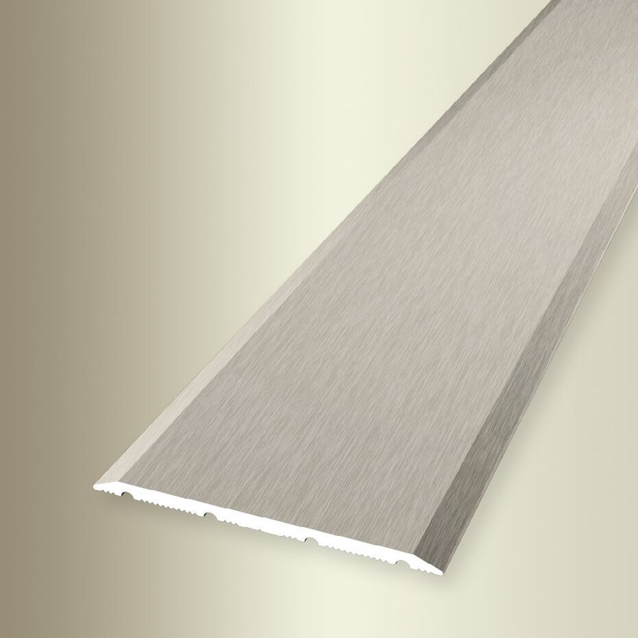 Perfil de transición Küberit, altura 2 mm, ancho 40 mm, tira de transición, aluminio anodizado