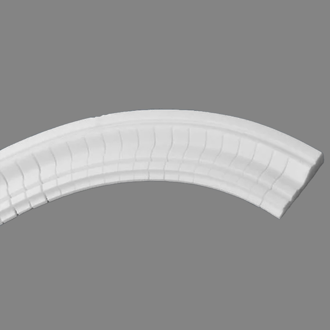 Wiesemann Perfil de fachada para arcos interiores "FP8 Flex I" 27 x 97 x 2000 mm Sin recubrimiento