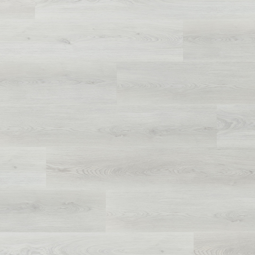 Suelo vinílico acústico LEGNAR Takeda Oak, 1220 x 229 x 5,3 mm, clic, blanco, NKL33
