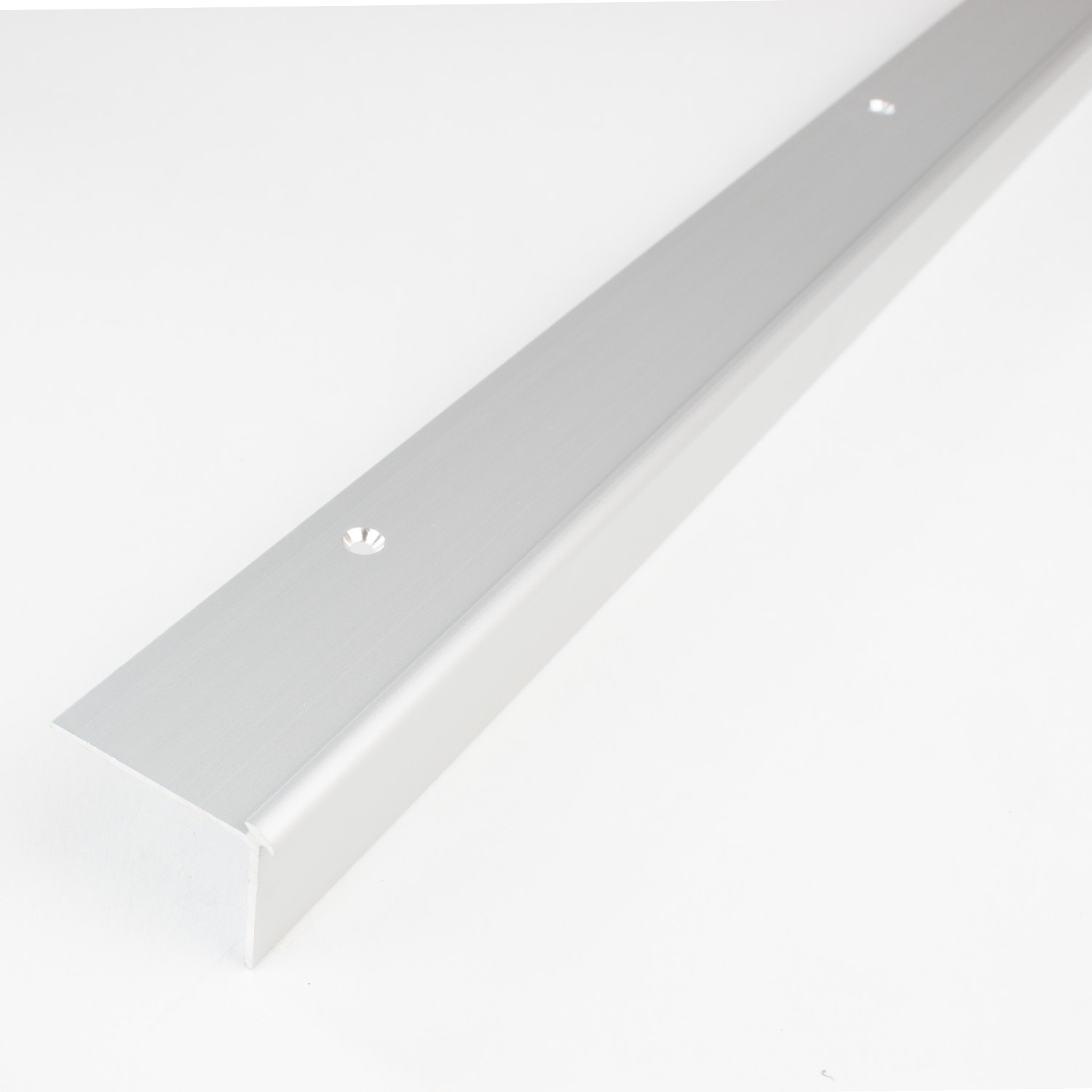 Perfiles angulares y de canto para escaleras Auer, altura 30 mm, ancho 40 mm, aluminio