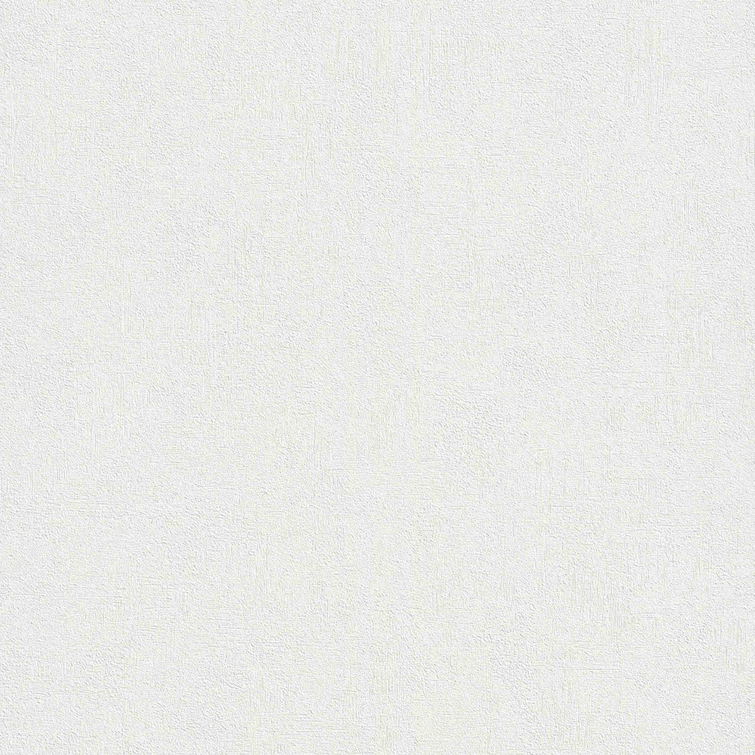 Rasch Jóvenes Artistas 489804 Papel pintado no tejido Liso Color sólido 0,53 x 10,05 m Blanco