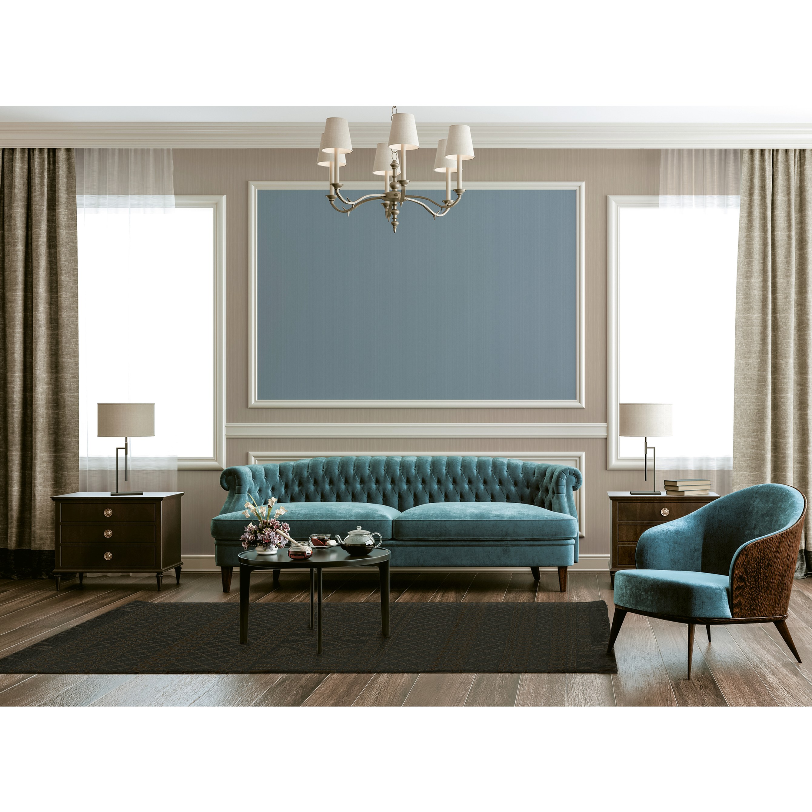 A.S. Creation | Mata Hari | Blau | 380987