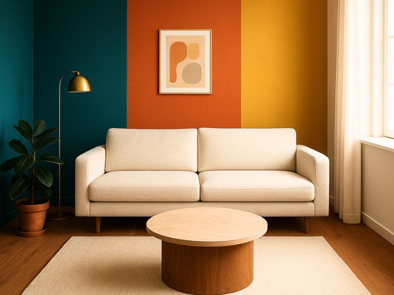 Pinturas murales en el color deseado