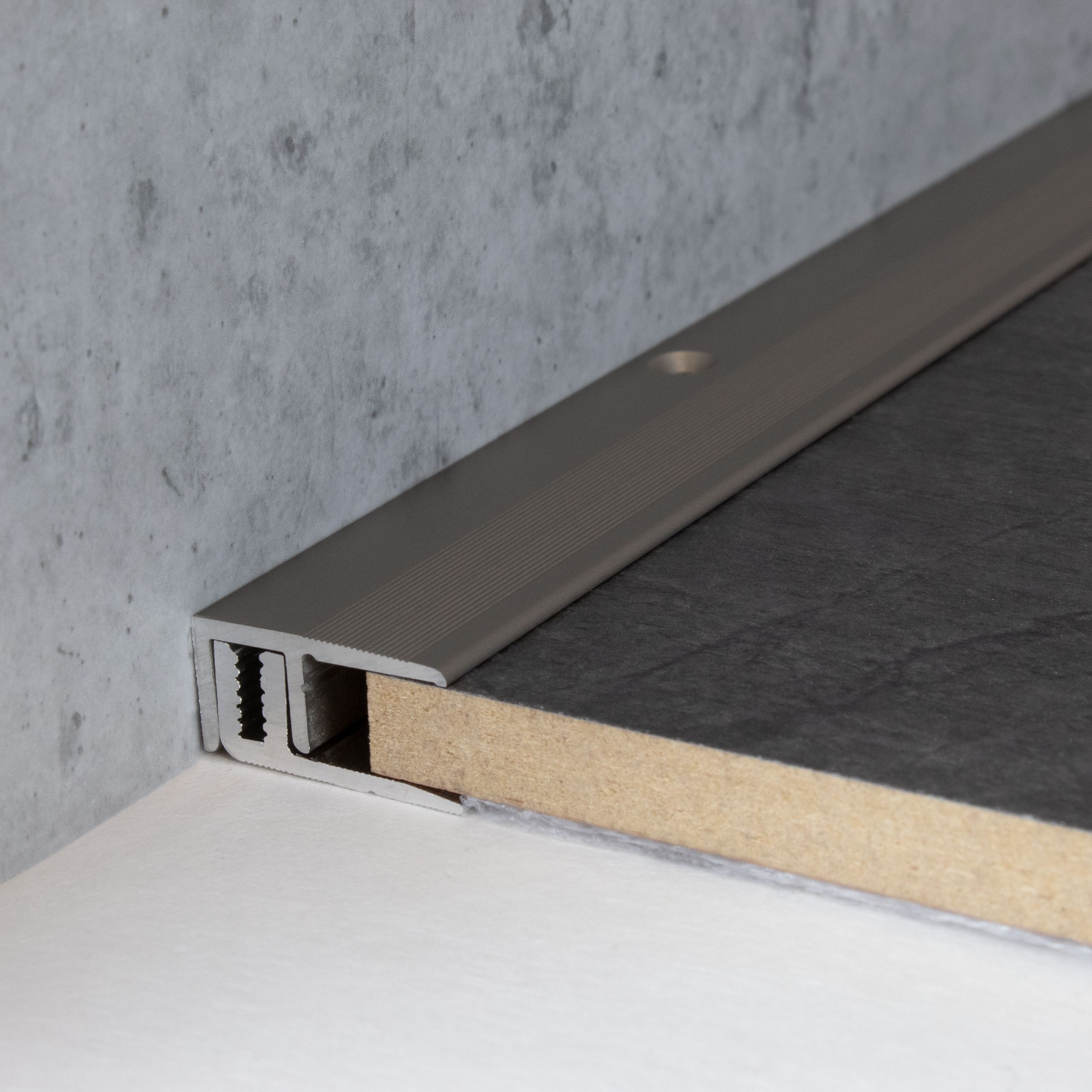 Perfiles de remate y canto PROVISTON Edmonton, altura 10 mm, ancho 21 mm, altura del canto 7 - 15 mm