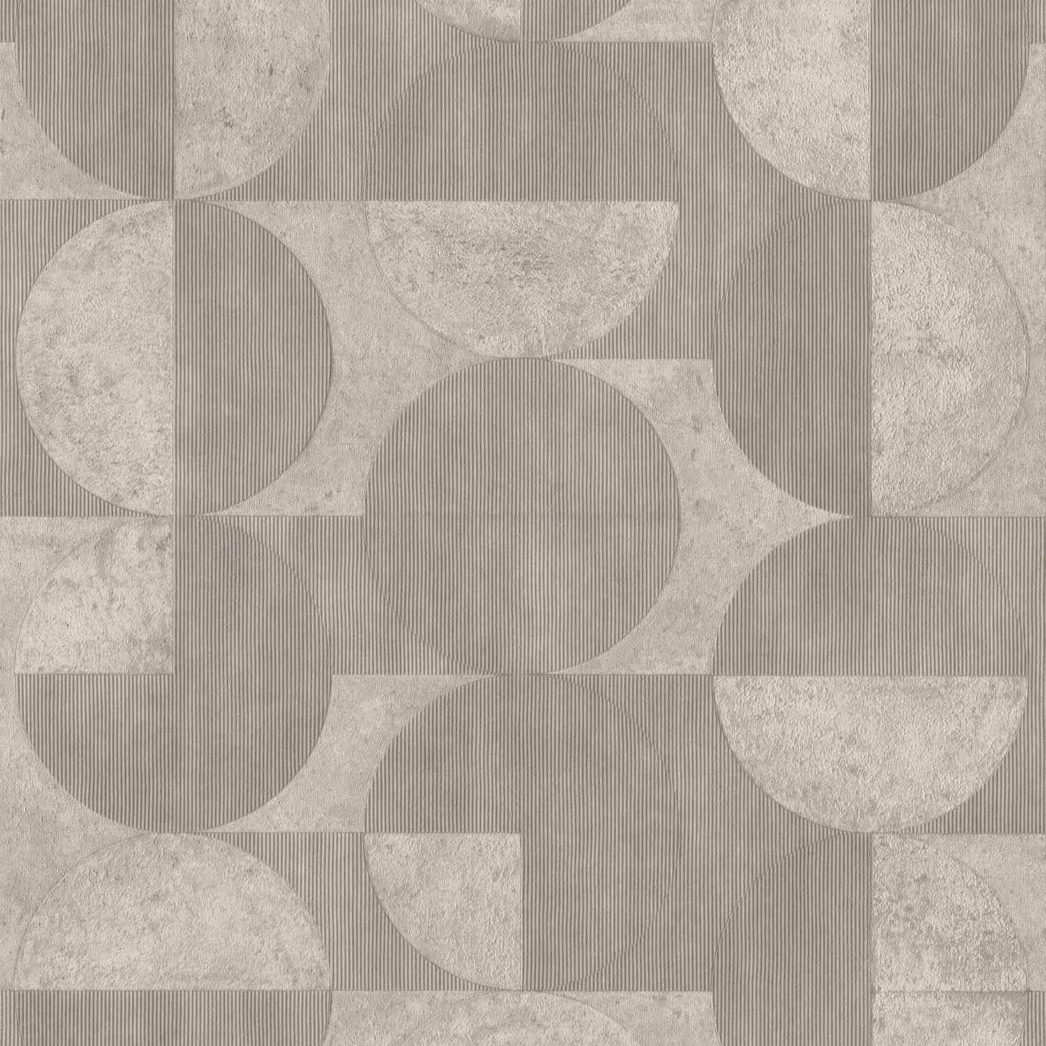 Rápido Hormigón 521351 Papel pintado no tejido Vintage Retro 0,53 x 10,05 m Gris