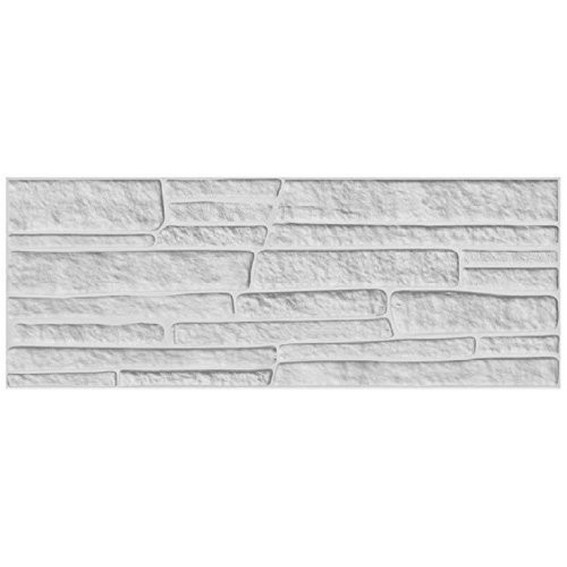 Marbet Panel mural 3D "ROCA" Revestimiento de pared Poliestireno 180 x 485 x 25 mm Elemento mural