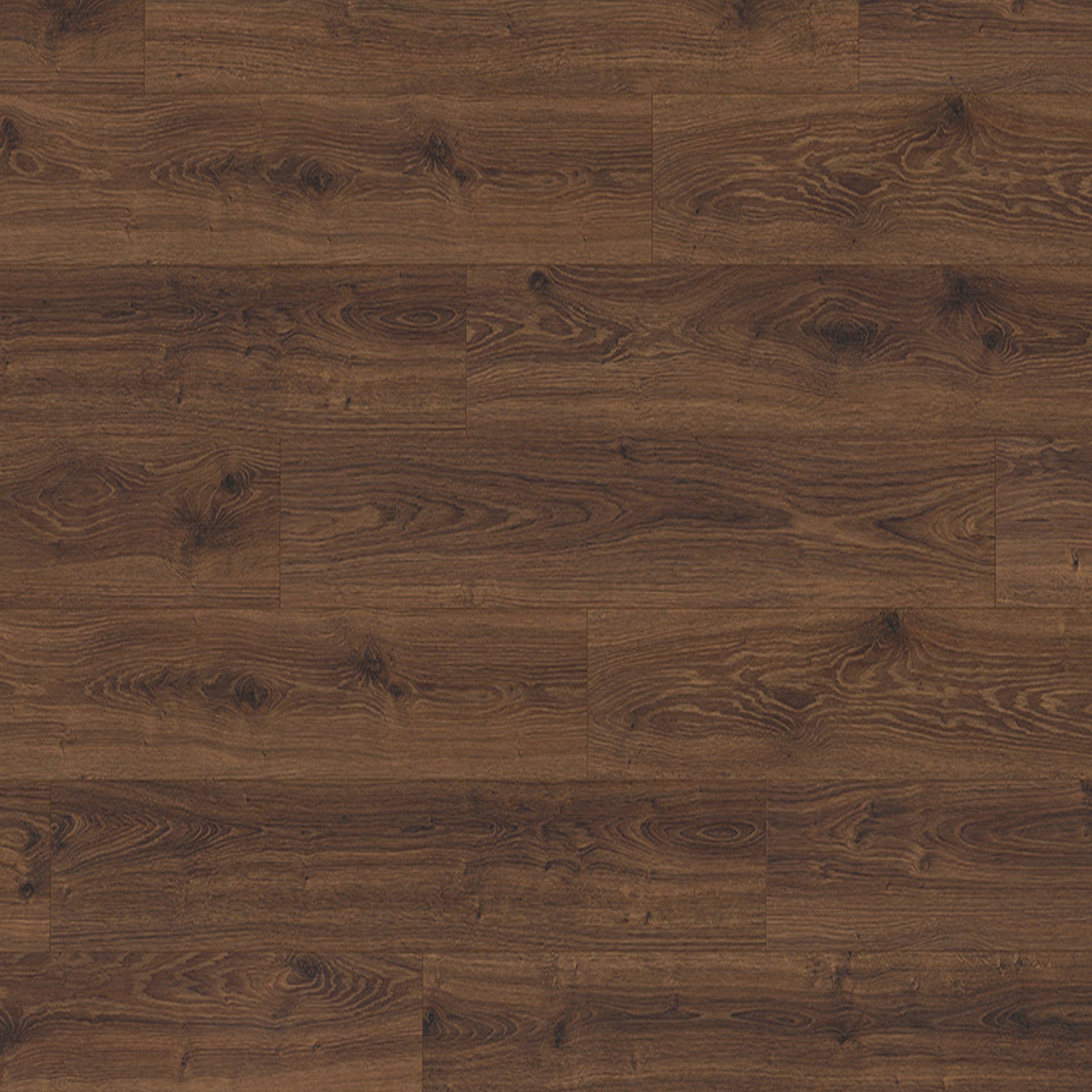 Laminado PRO EPL136 1292 x 193 x 8 mm Suelo laminado clic imitación madera Roble Marrón oscuro NKL32