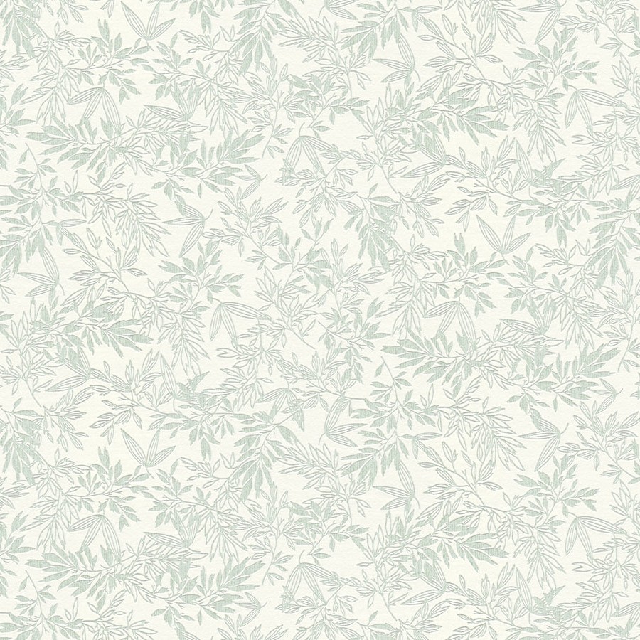 A.S. Creation Atractivo 2 390282 Papel pintado no tejido Diseño floral 10,05 x 0,53 m Verde