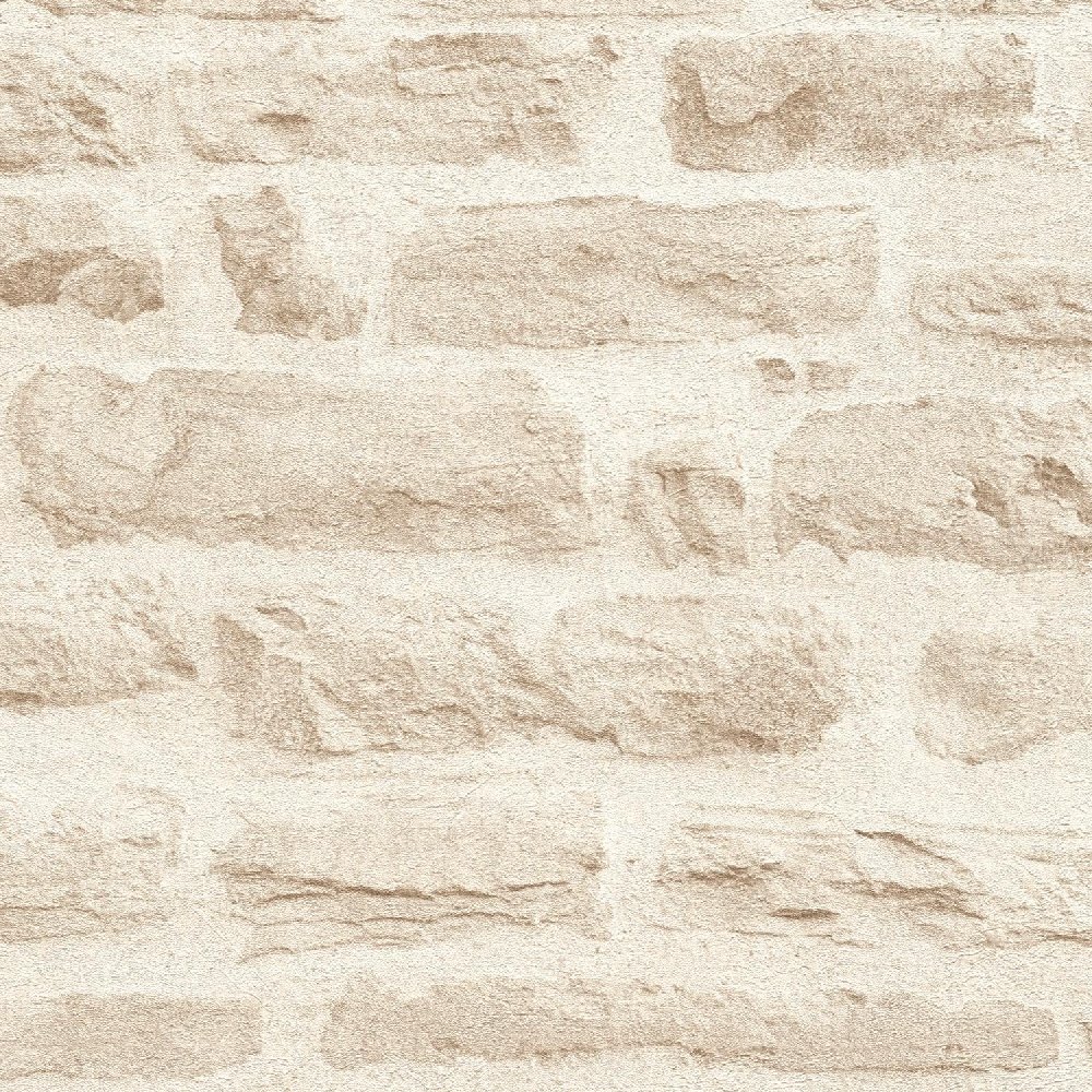 Papel pintado no tejido 355803 beige piedra hormigón Elements II A.S. Creation