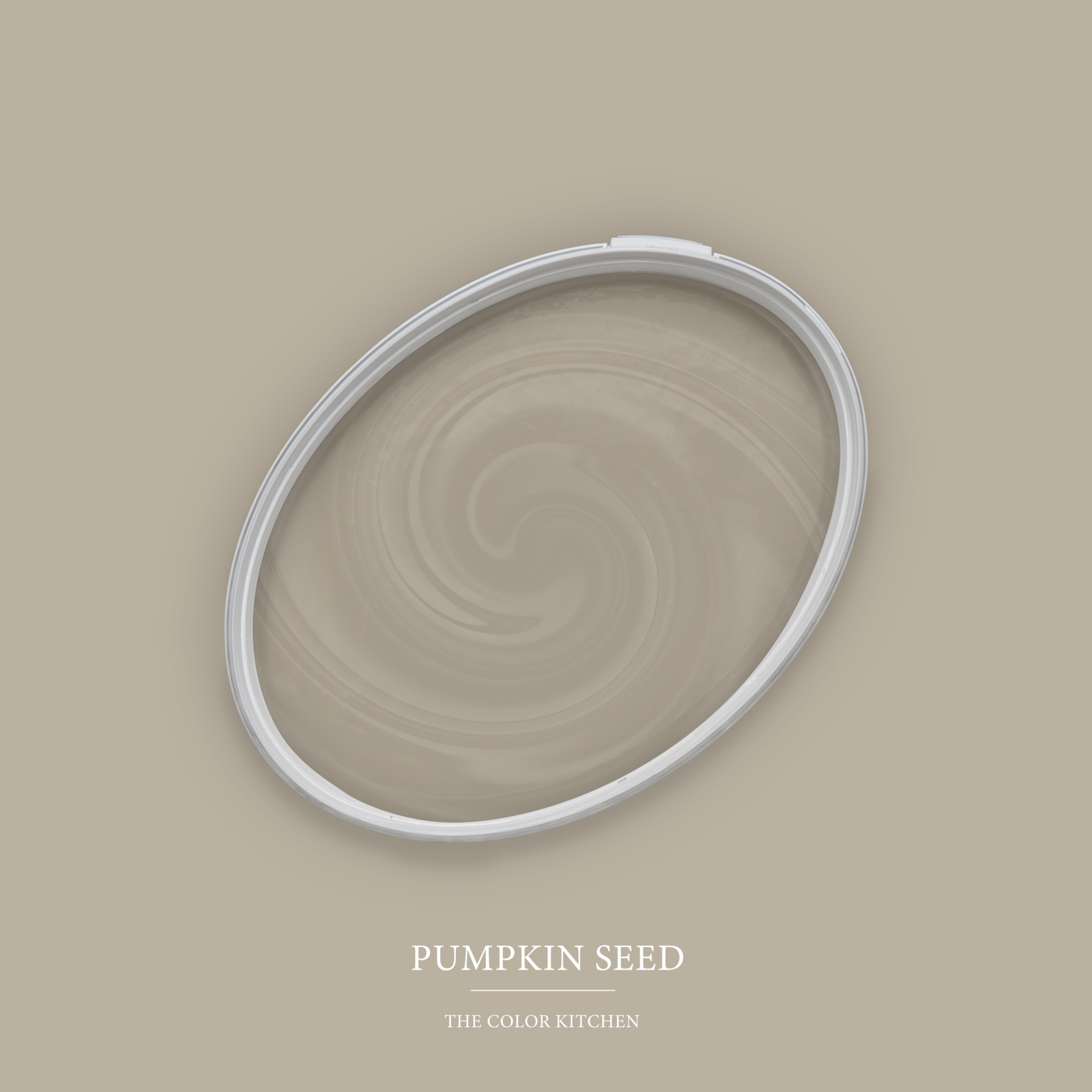 Pintura mural color topo mate The Color Kitchen Pumpkin Seed Pintura plástica exclusiva para interiores, alta cobertura