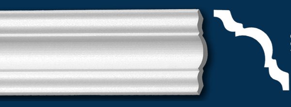 Stuckleiste "Frankfurt 9" - 3