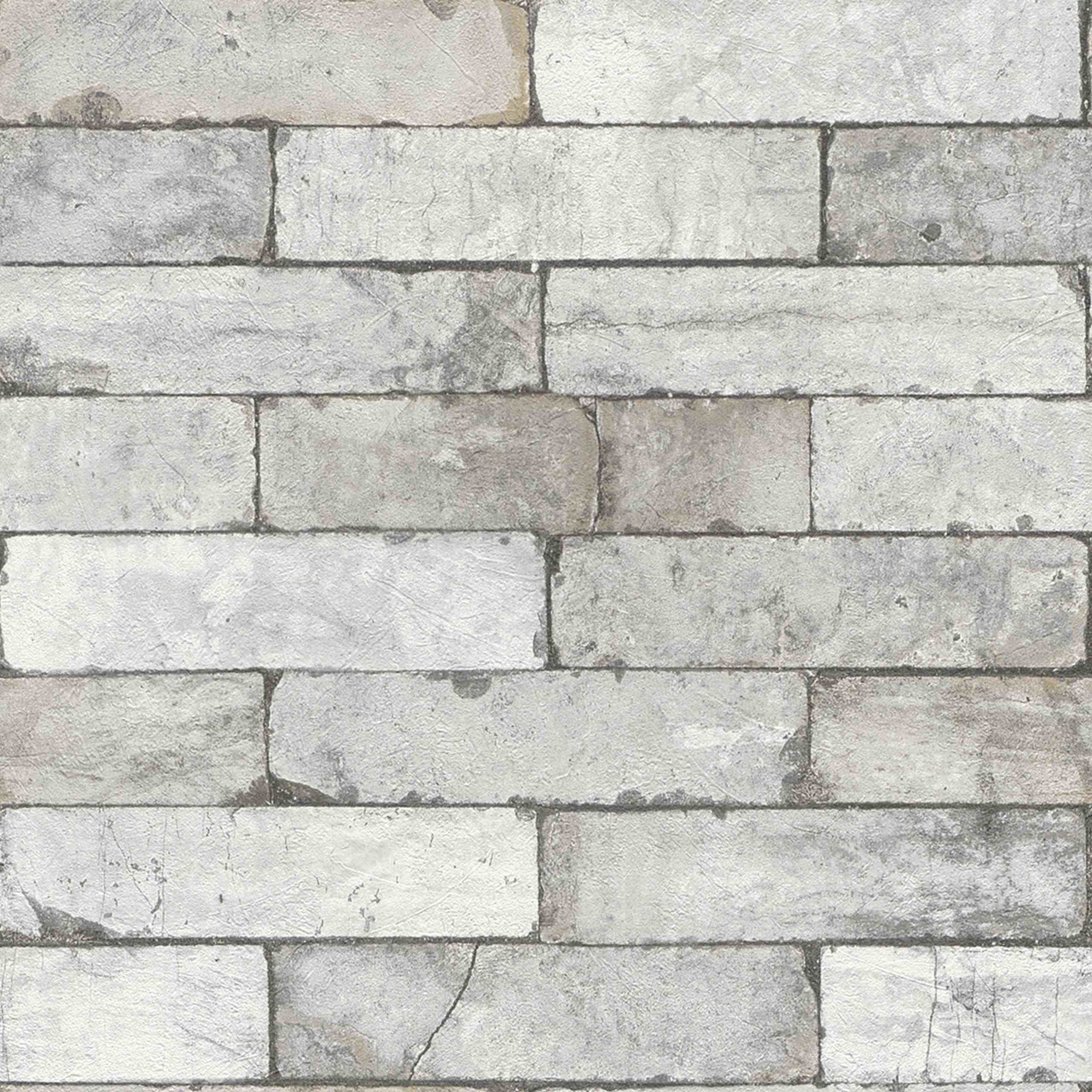 Rápido Fábrica III 446302 Papel pintado no tejido Efecto 3D 0,53 x 10,05 m Beige