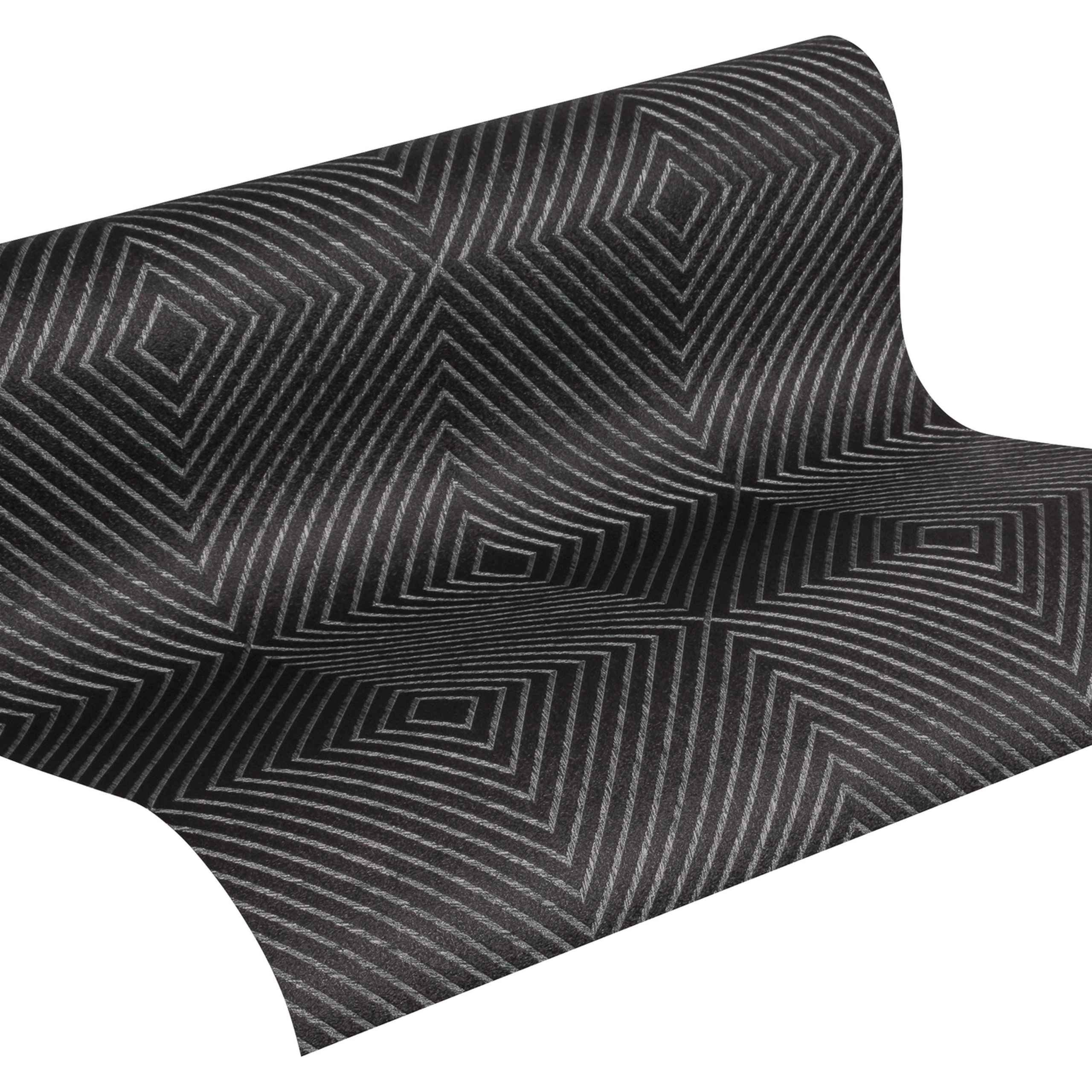 A.S. Creation Metropolitan Stories 369265 Papel pintado no tejido Efecto 3D 0,53 x 10,05 m Negro